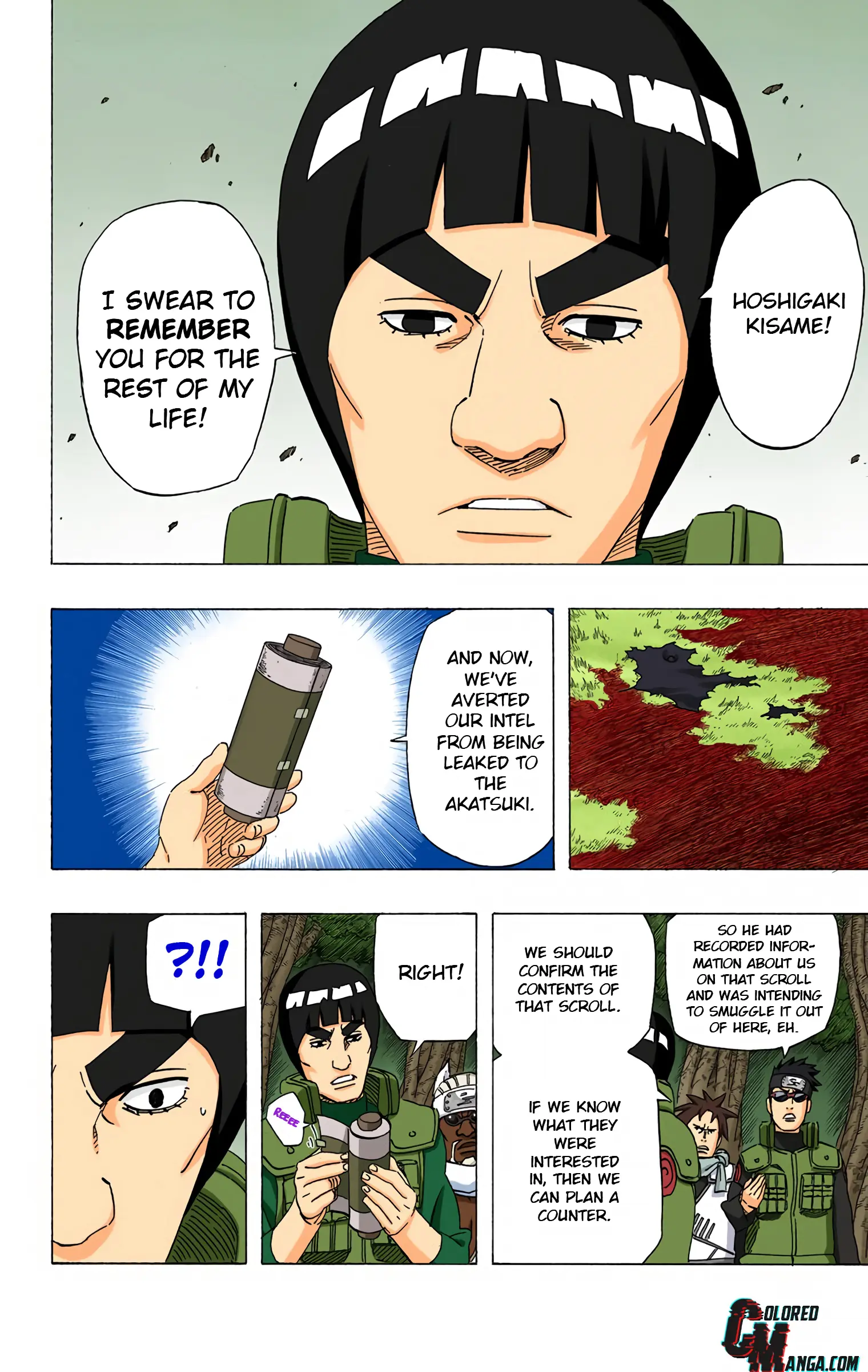 Naruto Colored Manga Online, chapter 508, page 13