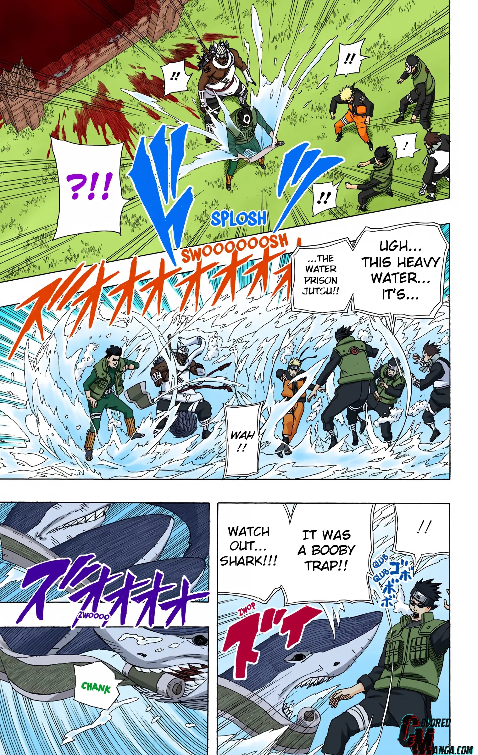 Naruto Colored Manga Online, chapter 508, page 14