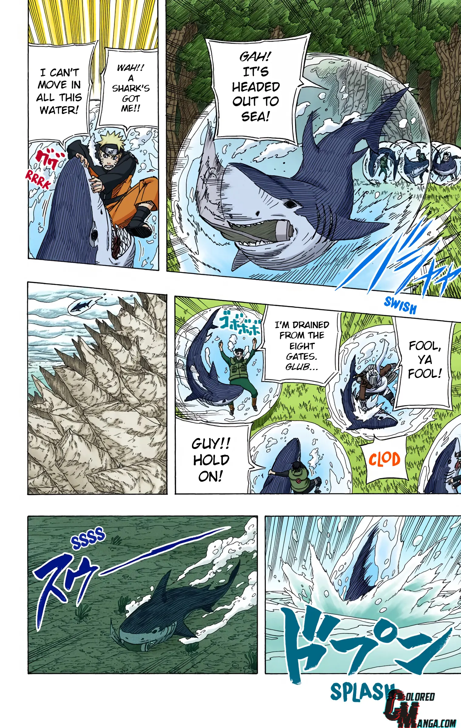 Naruto Colored Manga Online, chapter 508, page 15