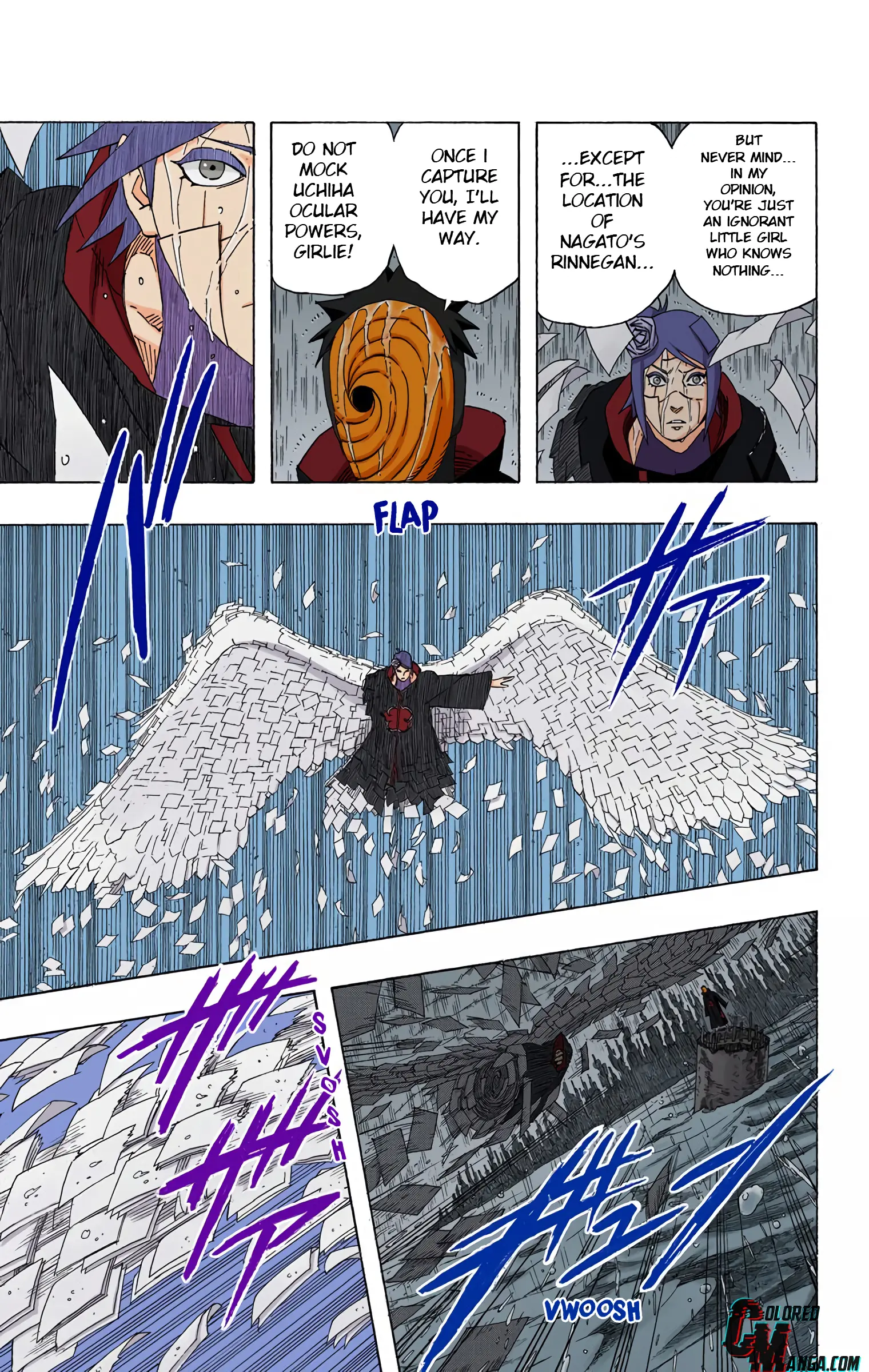 Naruto Colored Manga Online, chapter 509, page 5