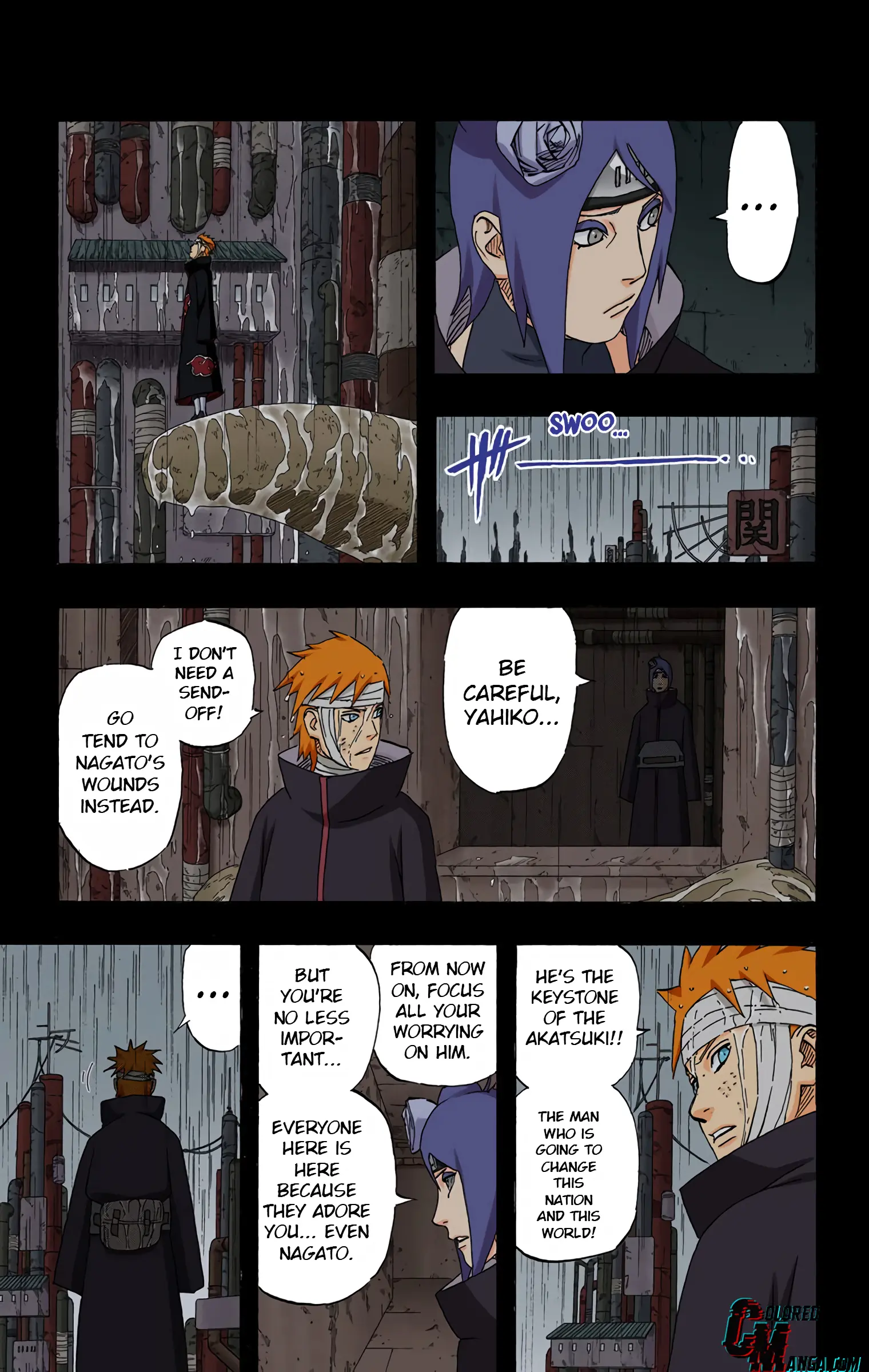 Naruto Colored Manga Online, chapter 509, page 9