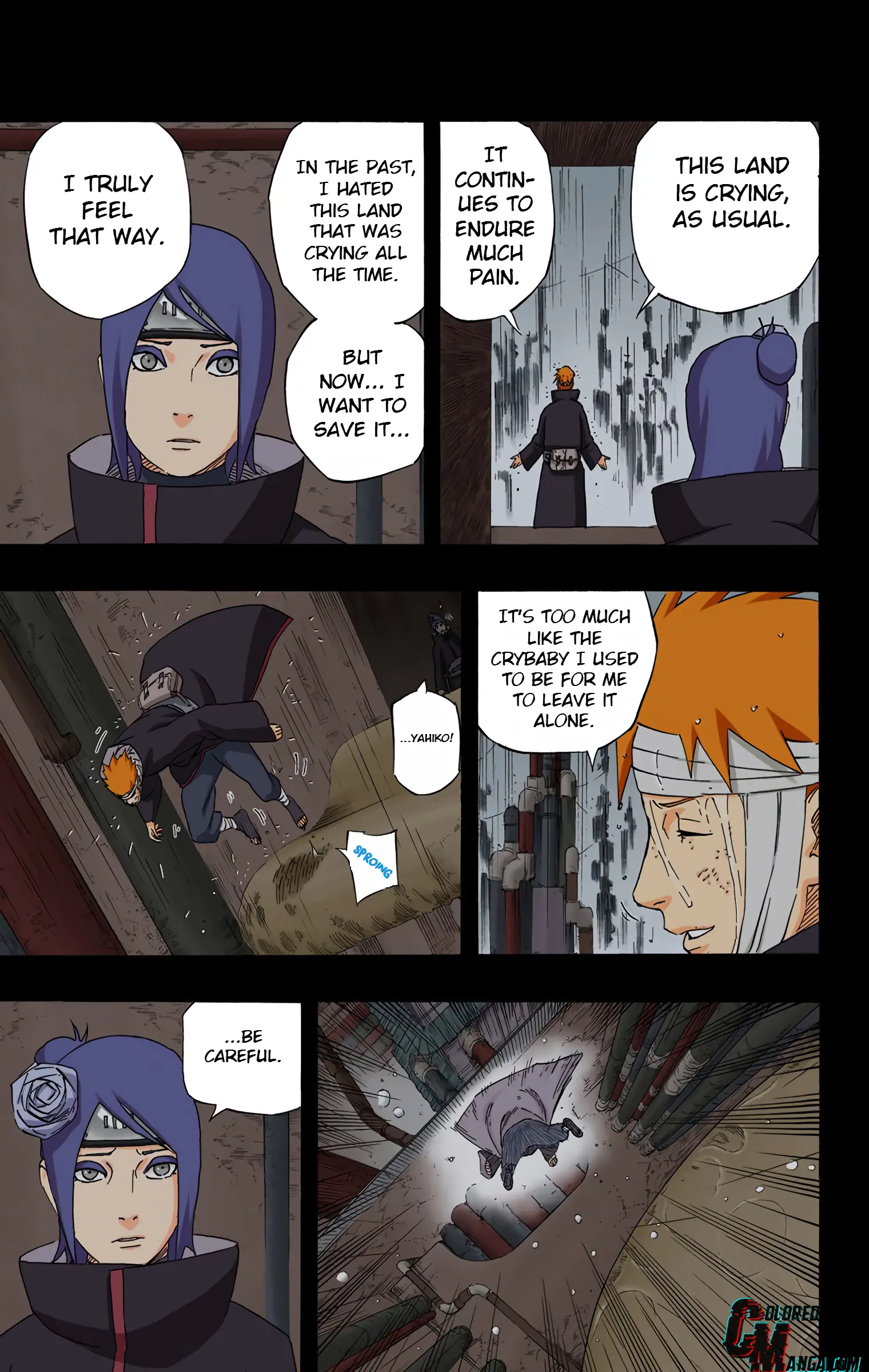 Naruto Colored Manga Online, chapter 509, page 11