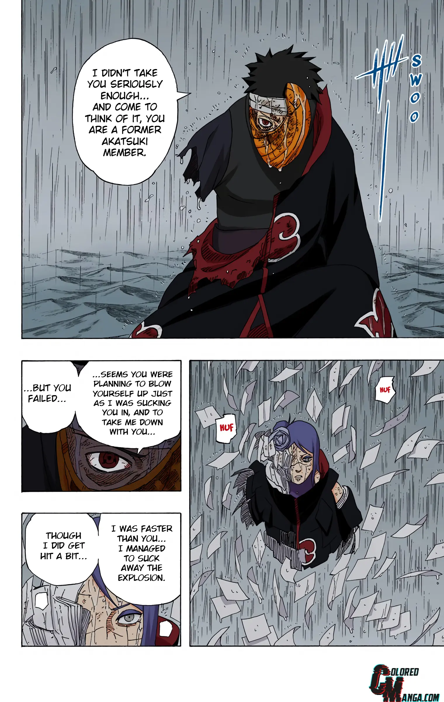 Naruto Colored Manga Online, chapter 509, page 14