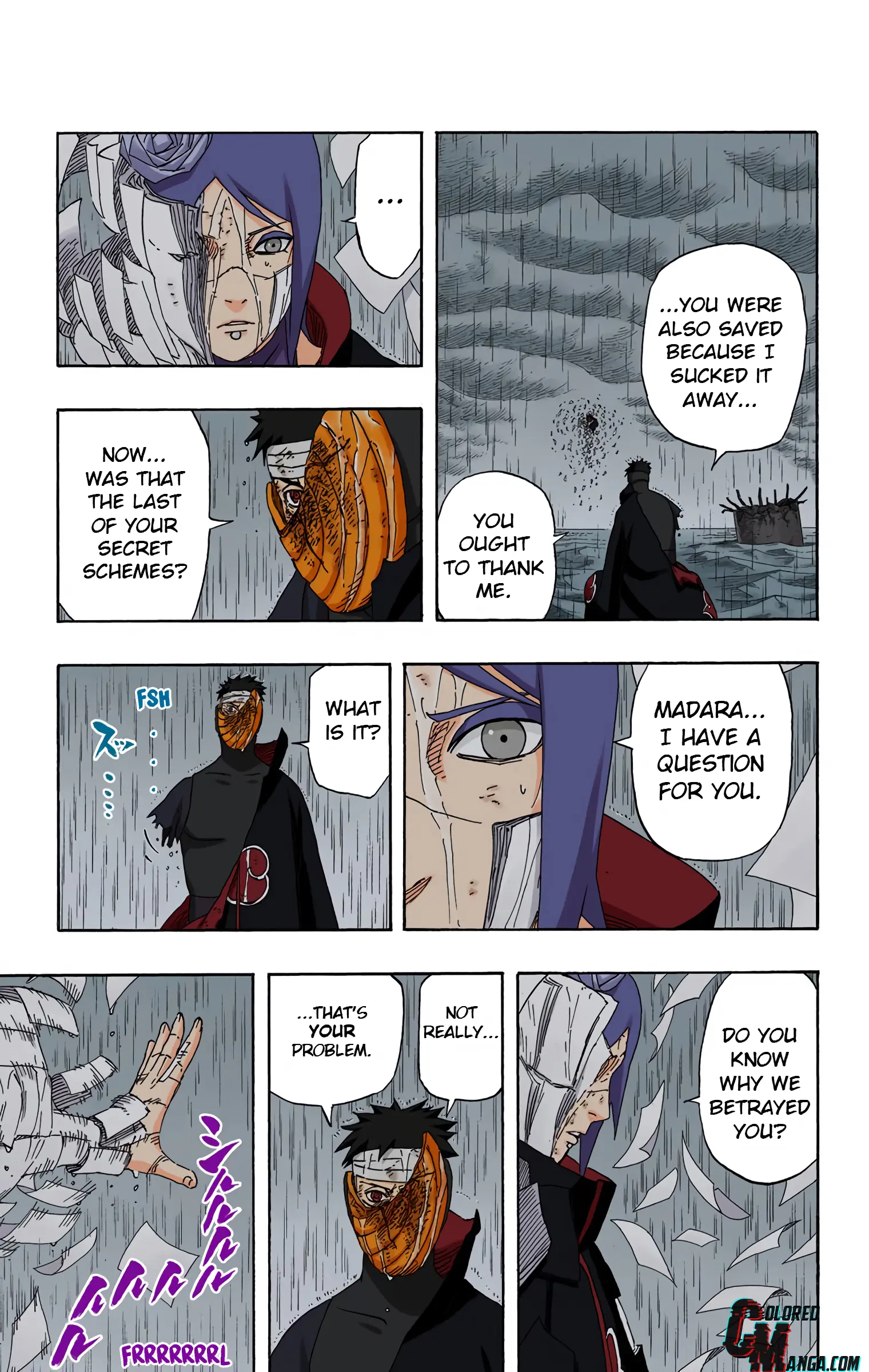 Naruto Colored Manga Online, chapter 509, page 15