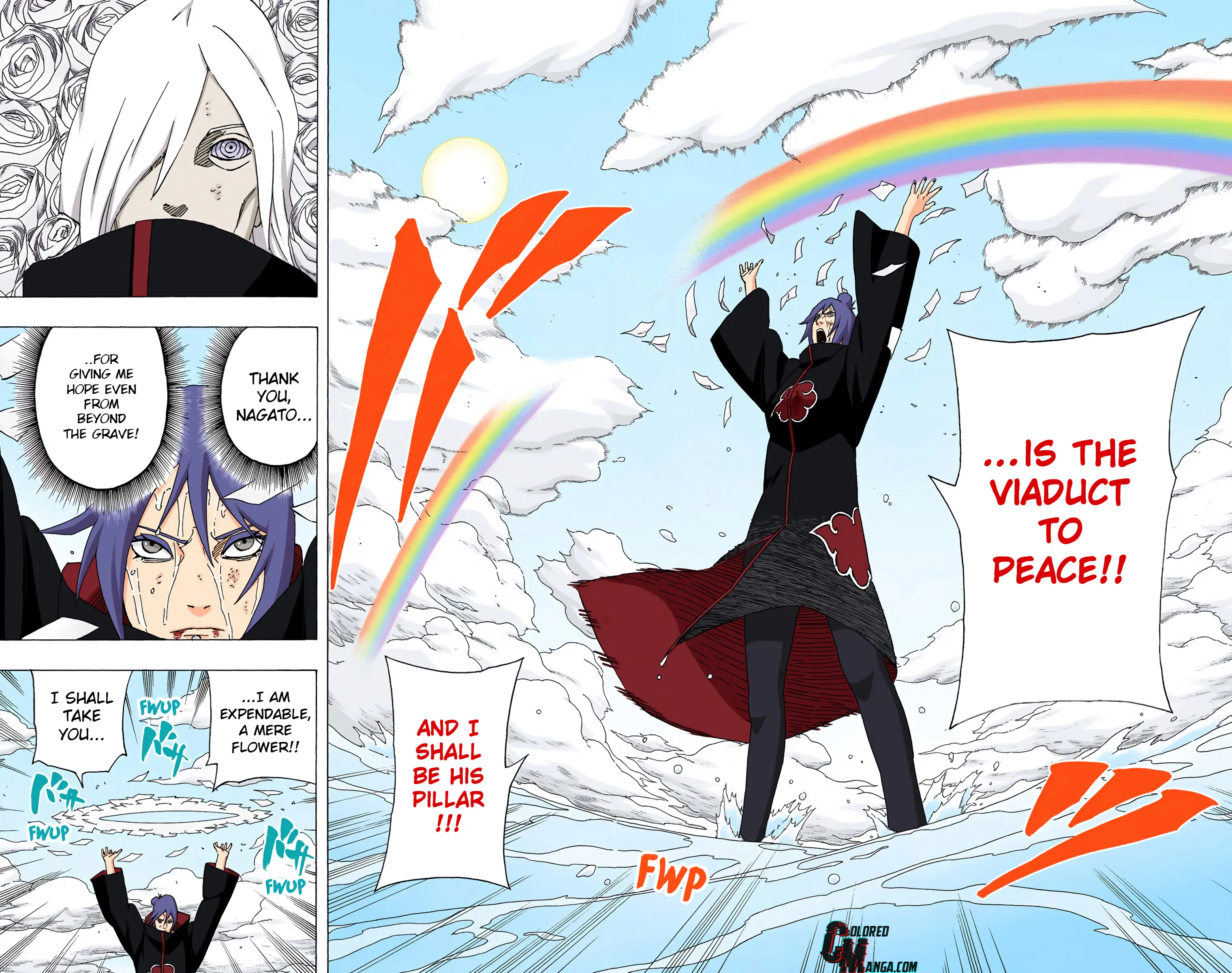 Naruto Colored Manga Online, chapter 510, page 14