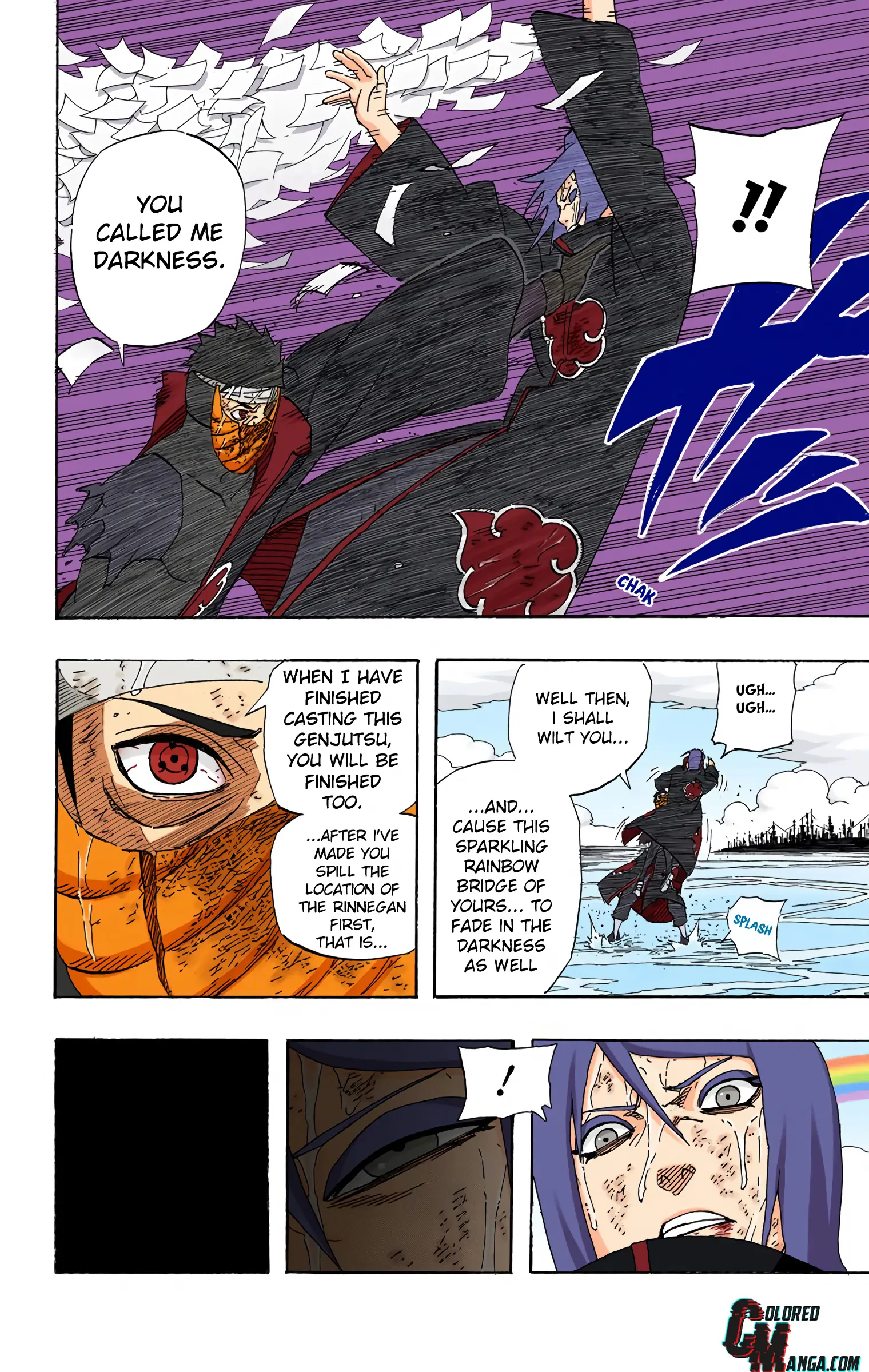 Naruto Colored Manga Online, chapter 510, page 15