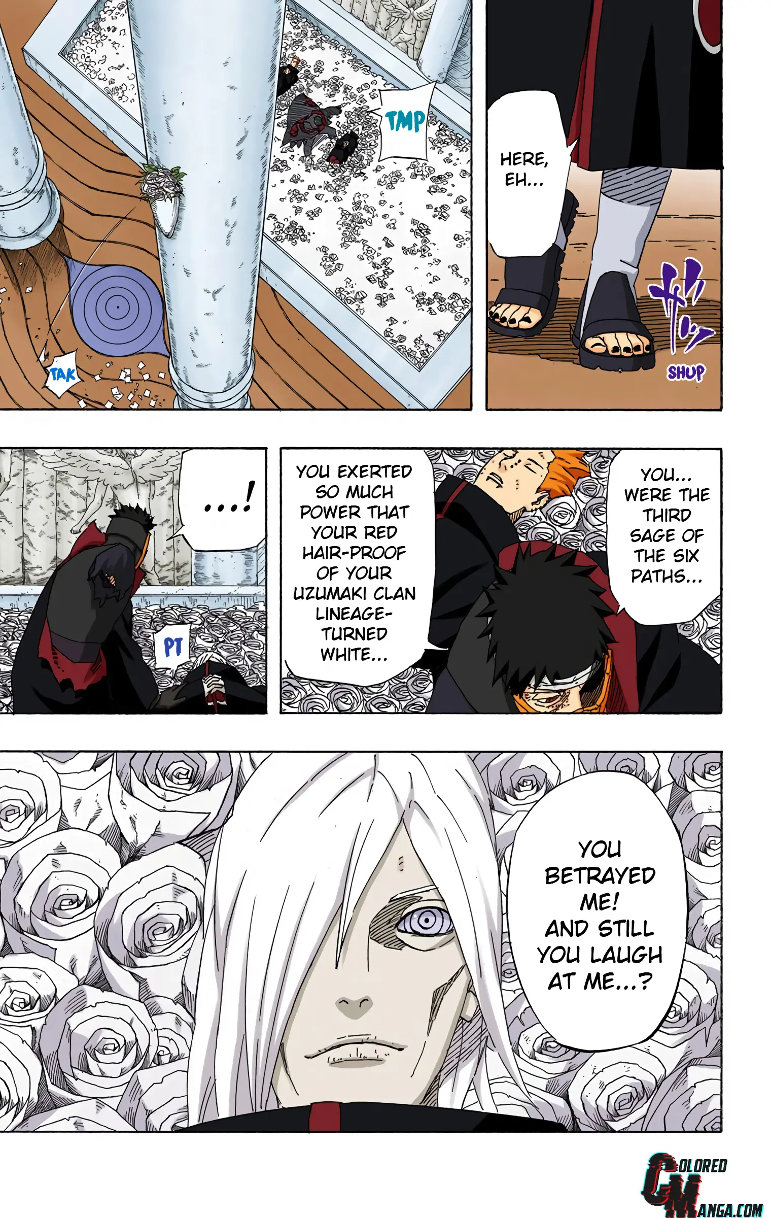 Naruto Colored Manga Online, chapter 510, page 16