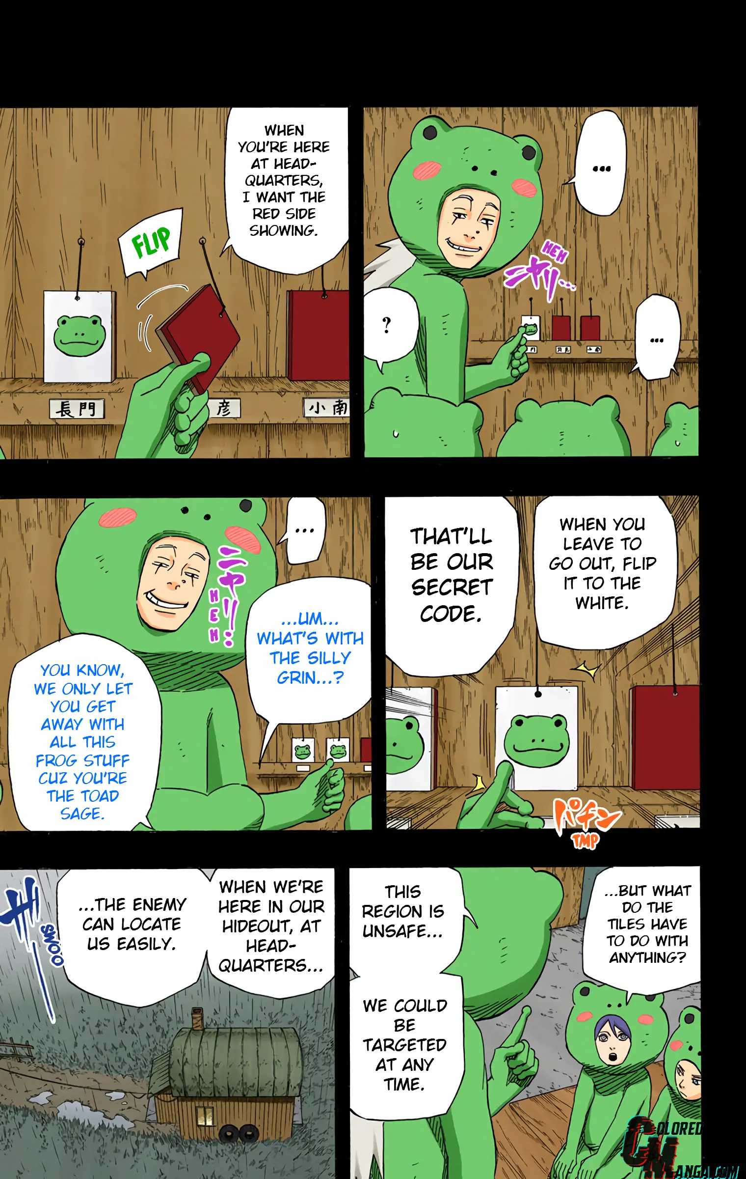 Naruto Colored Manga Online, chapter 511, page 5