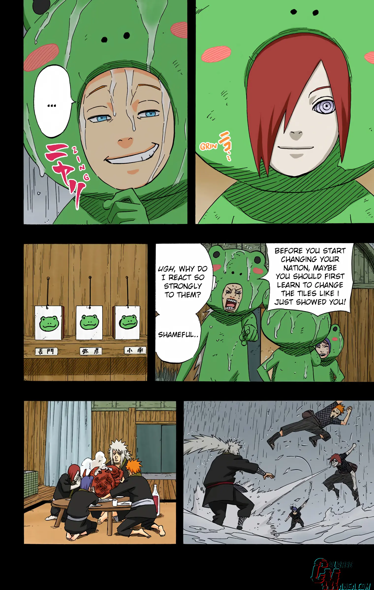 Naruto Colored Manga Online, chapter 511, page 8