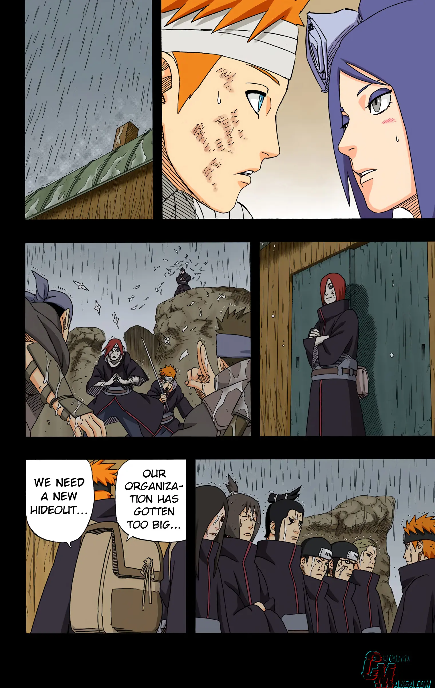 Naruto Colored Manga Online, chapter 511, page 10