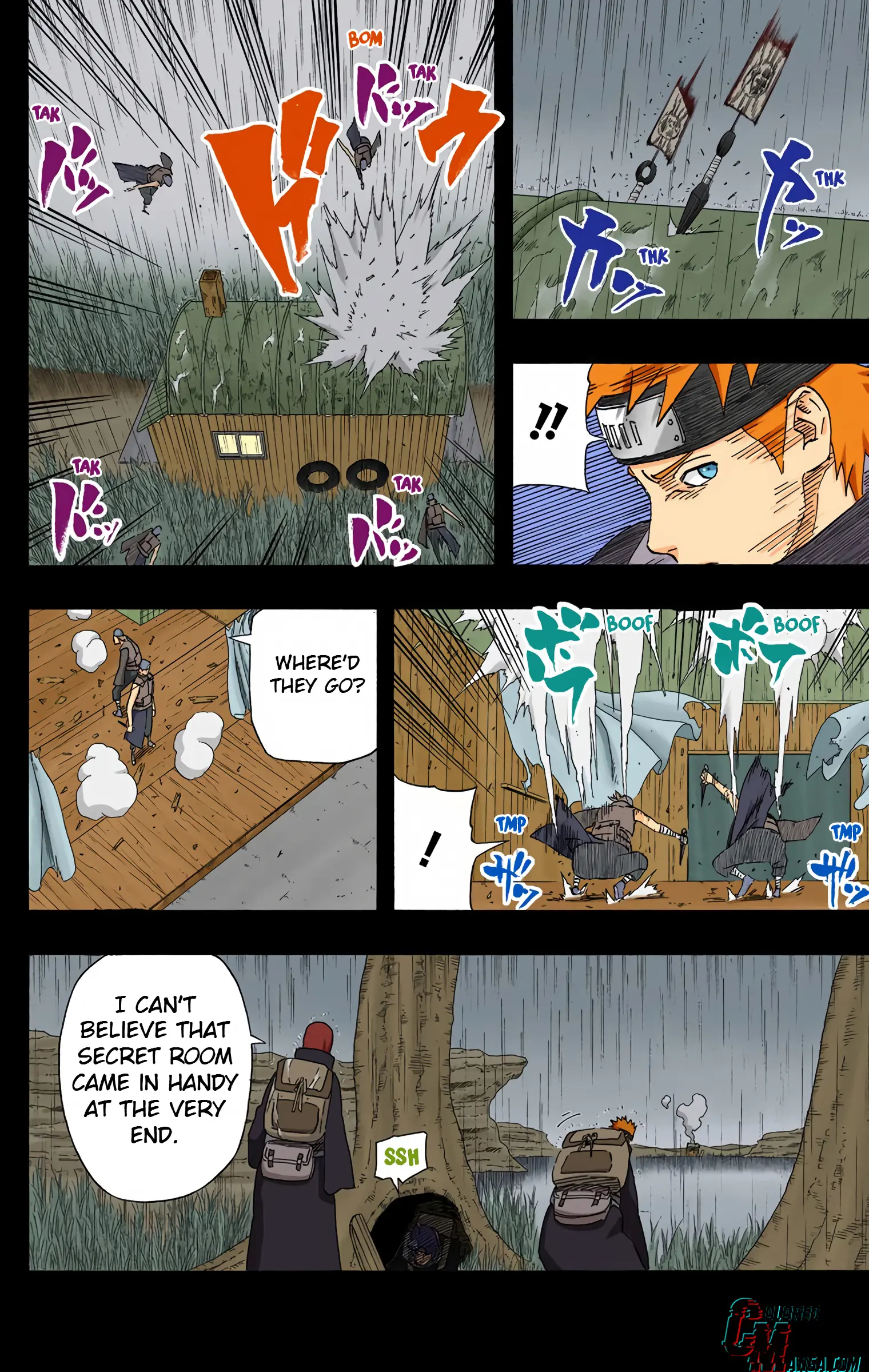 Naruto Colored Manga Online, chapter 511, page 12