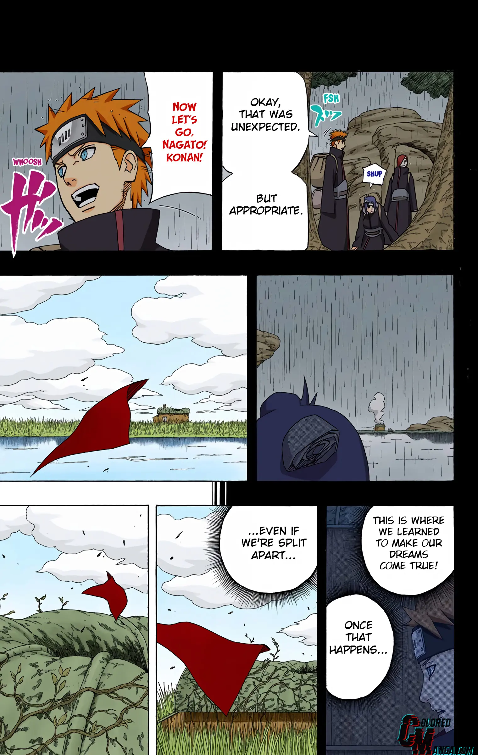 Naruto Colored Manga Online, chapter 511, page 13