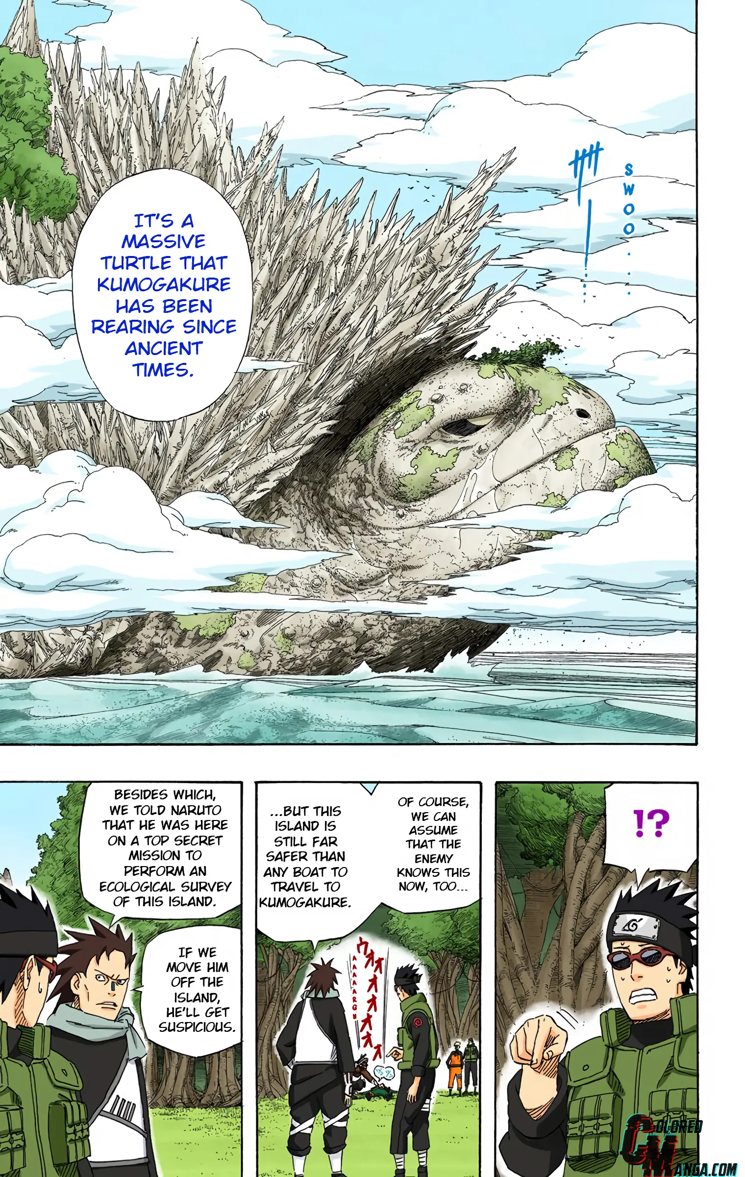 Naruto Colored Manga Online, chapter 512, page 5