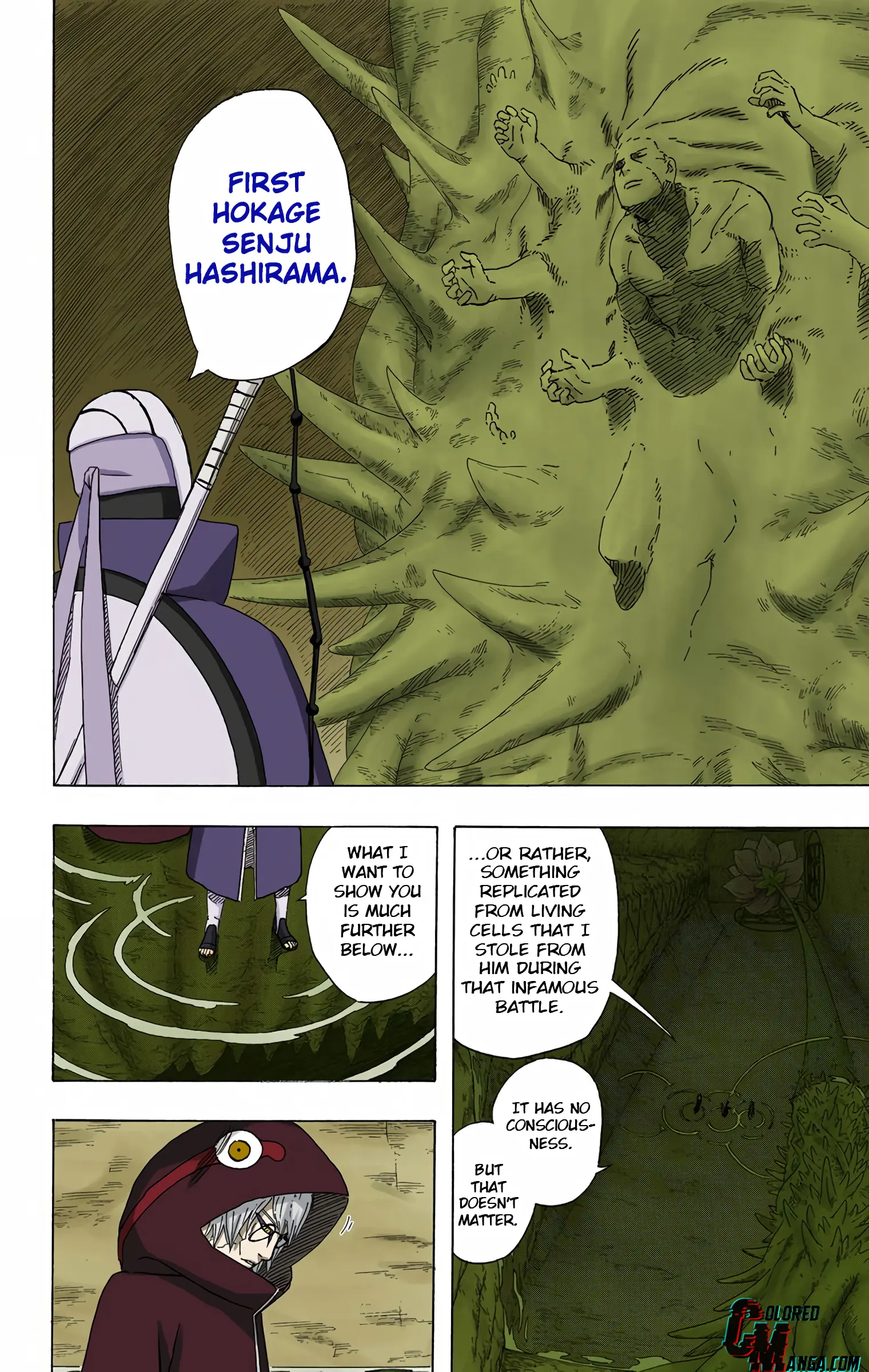Naruto Colored Manga Online, chapter 512, page 9