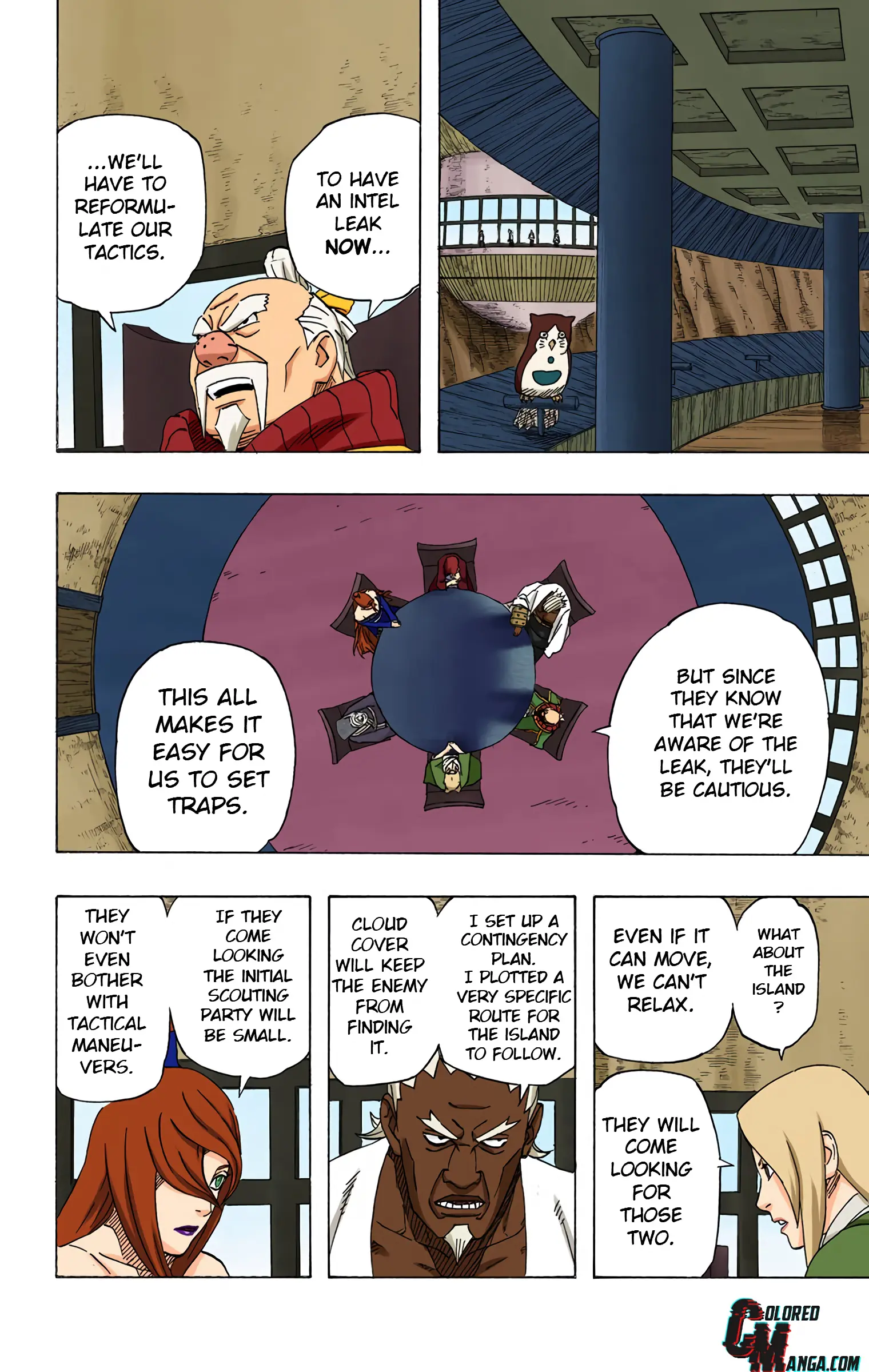 Naruto Colored Manga Online, chapter 512, page 11