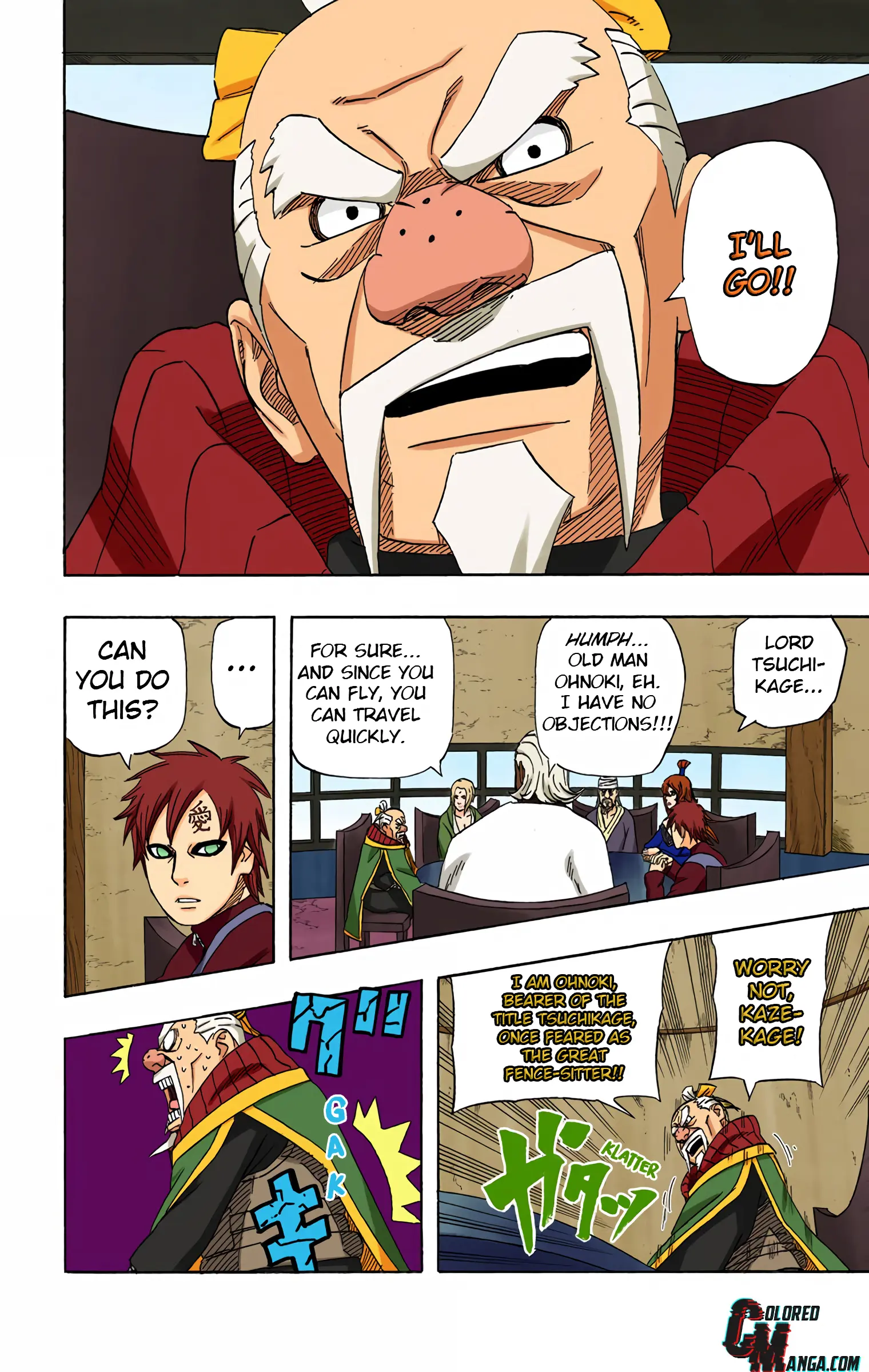 Naruto Colored Manga Online, chapter 512, page 14