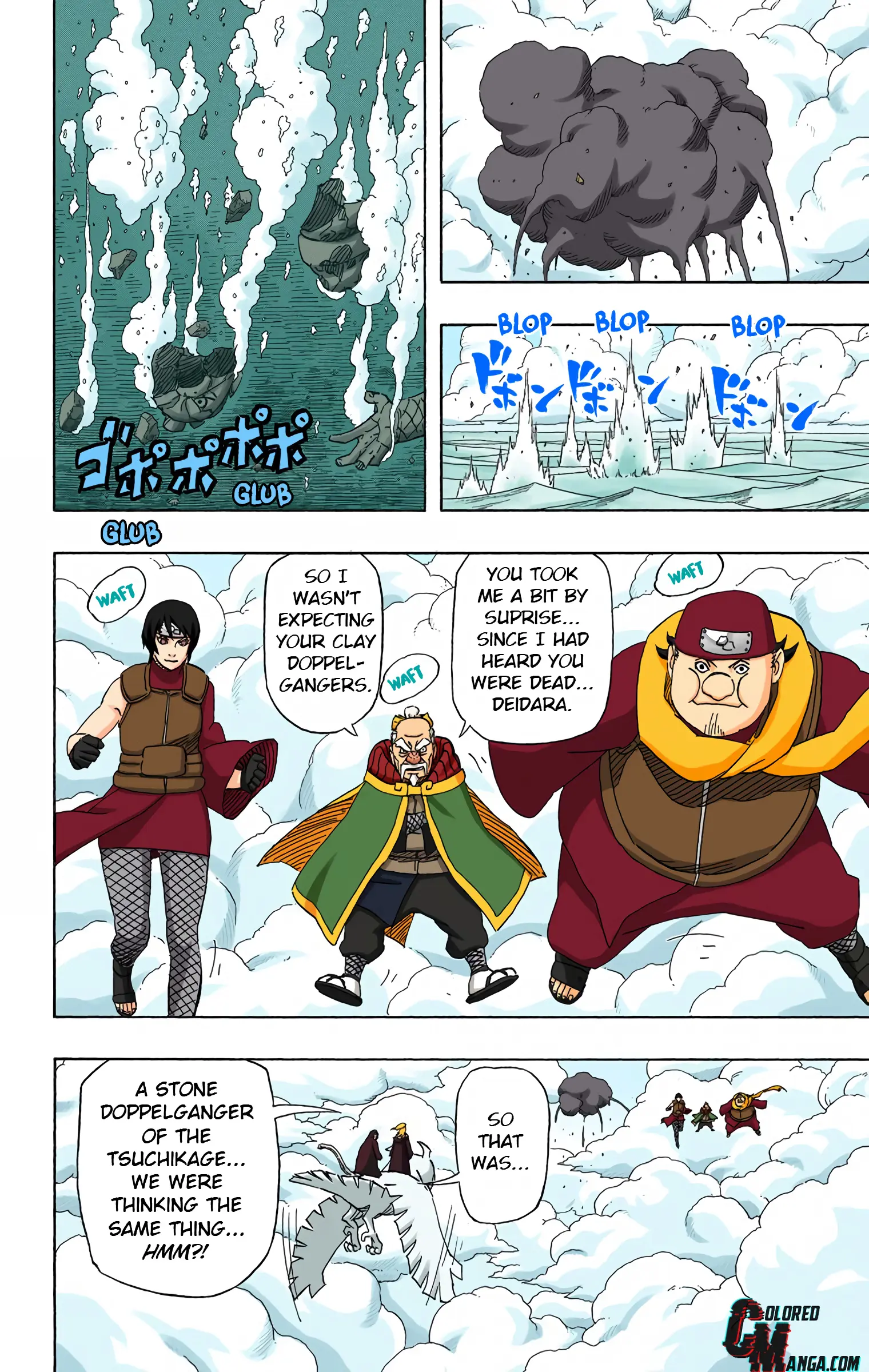 Naruto Colored Manga Online, chapter 513, page 8