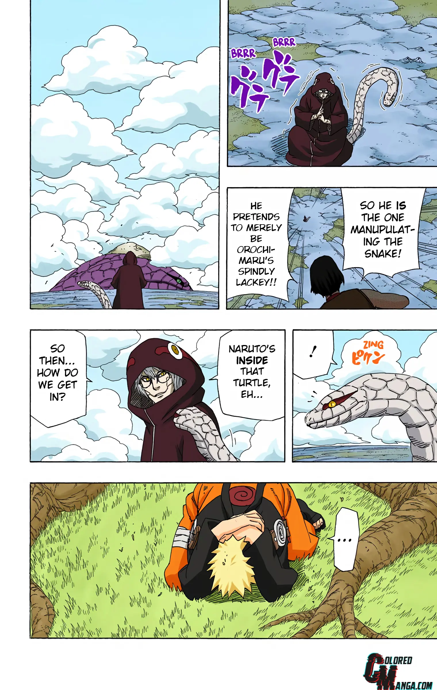 Naruto Colored Manga Online, chapter 514, page 4