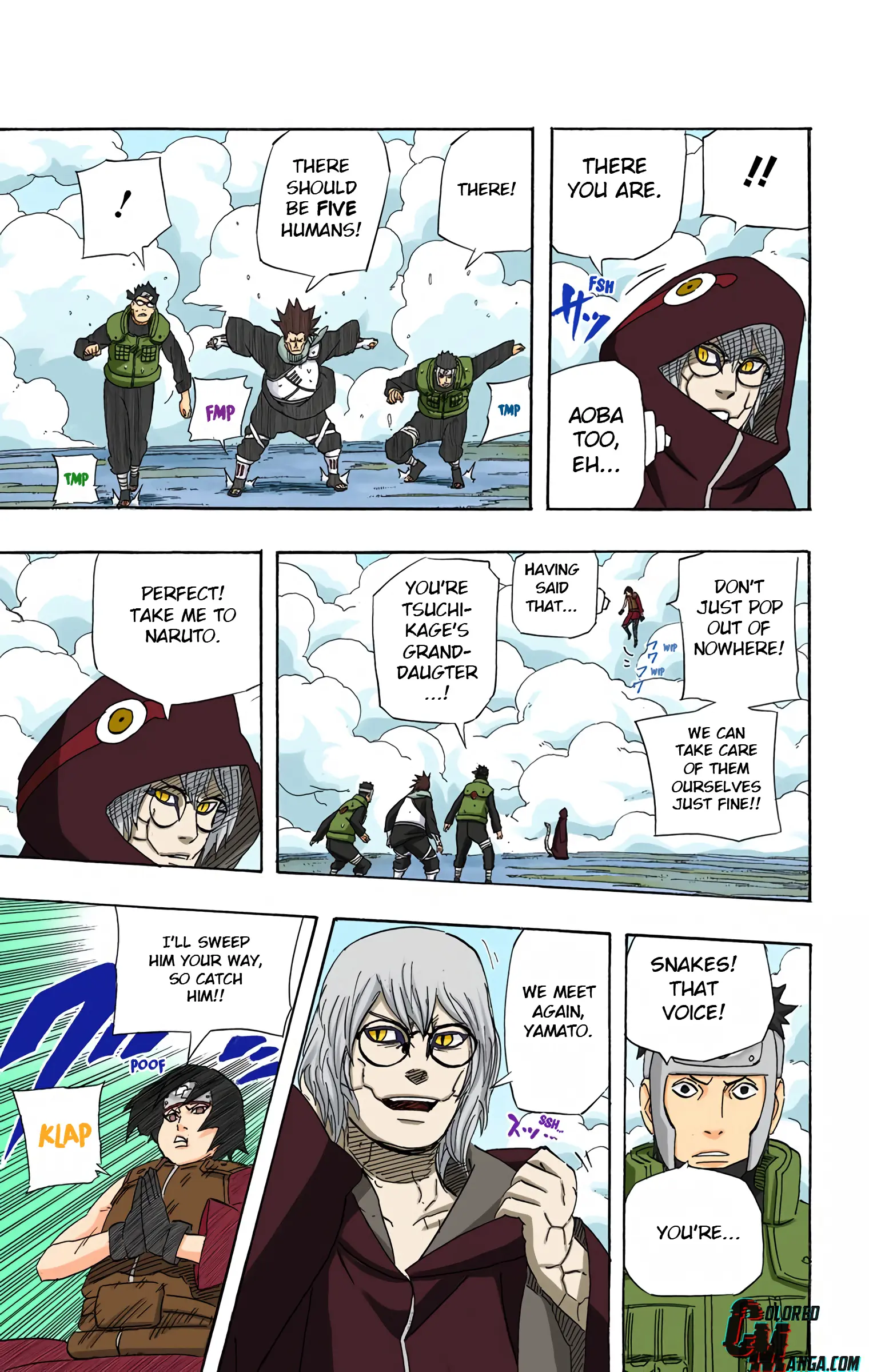 Naruto Colored Manga Online, chapter 514, page 7