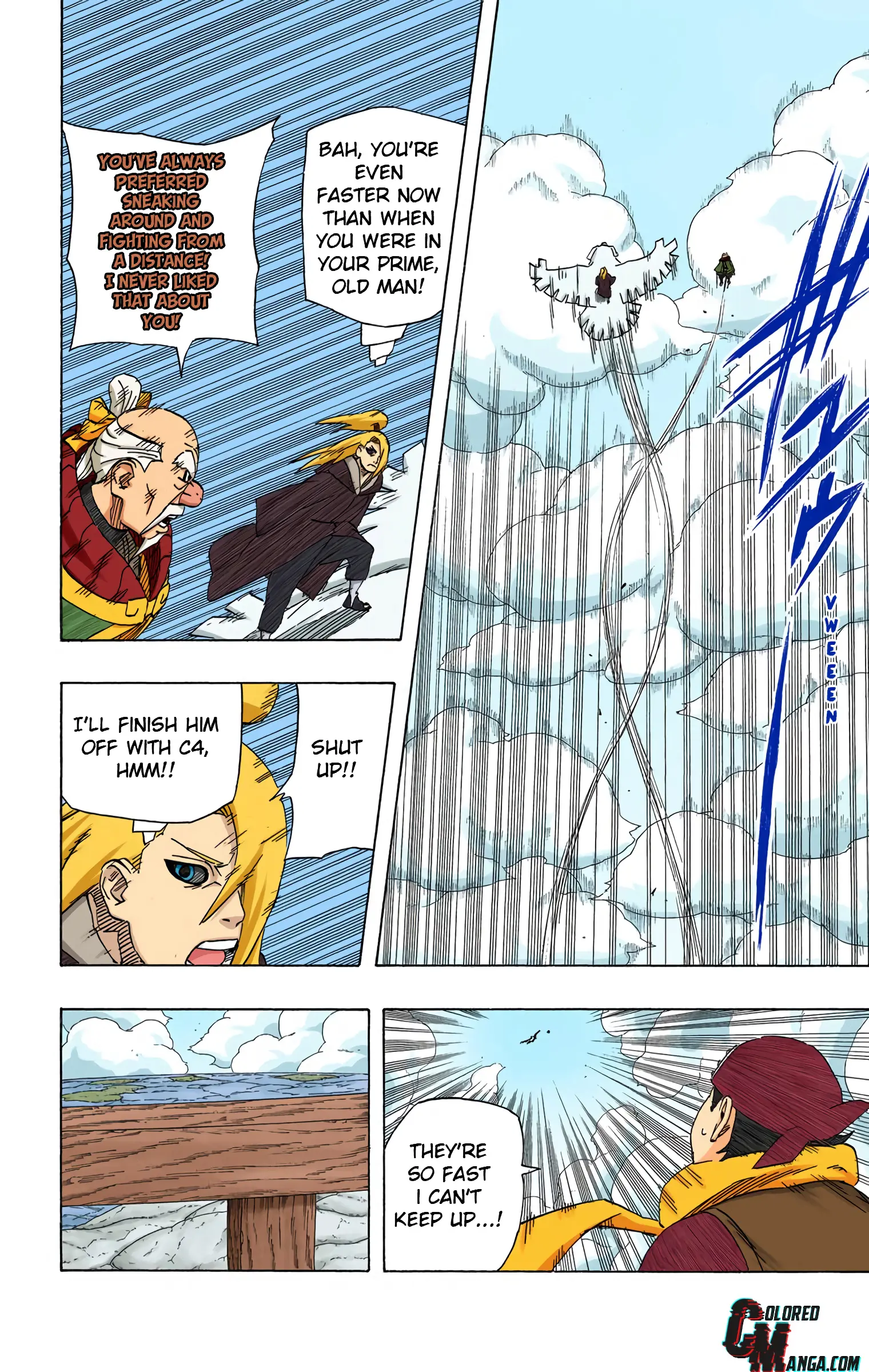 Naruto Colored Manga Online, chapter 514, page 10