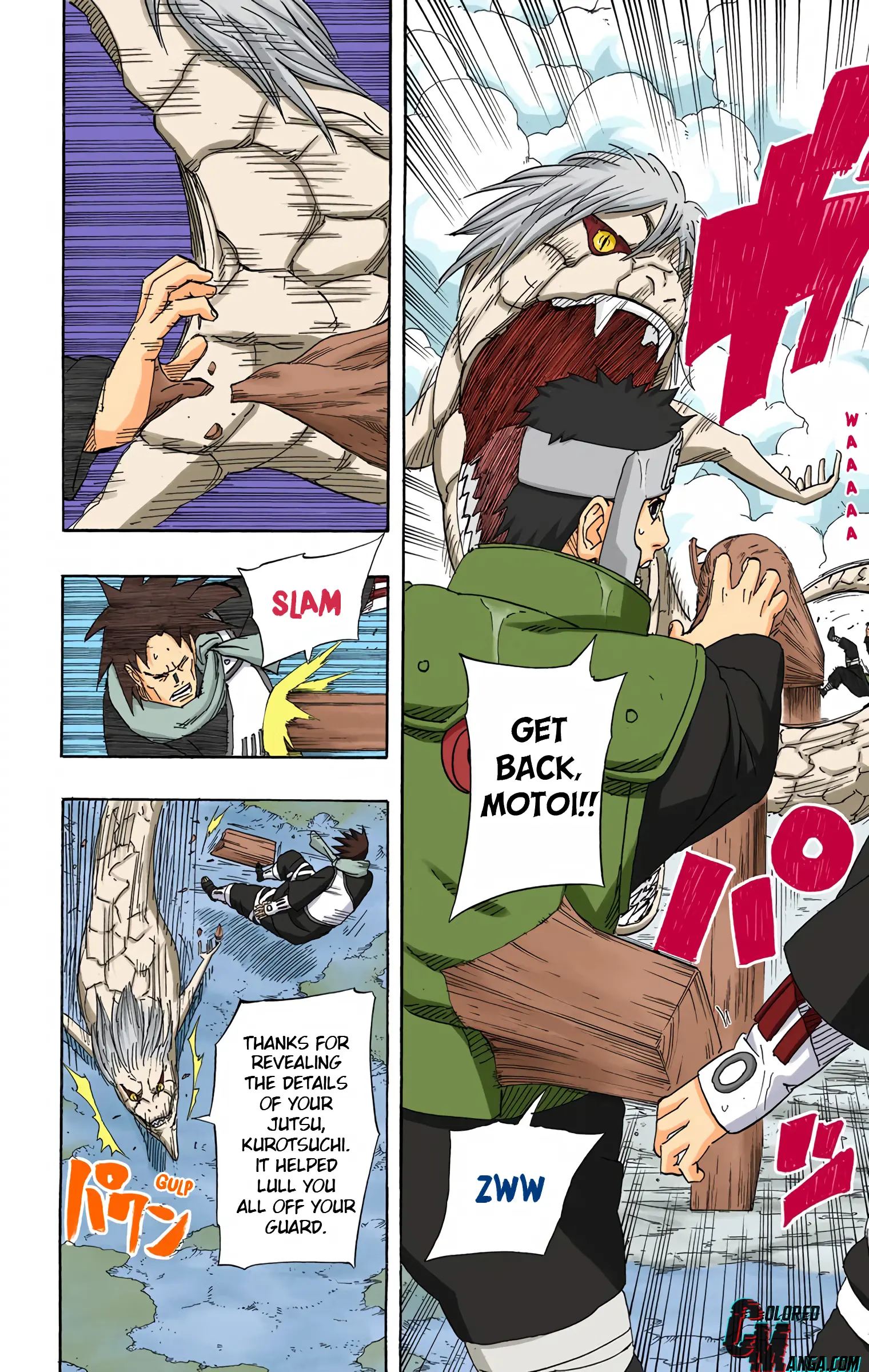 Naruto Colored Manga Online, chapter 514, page 12