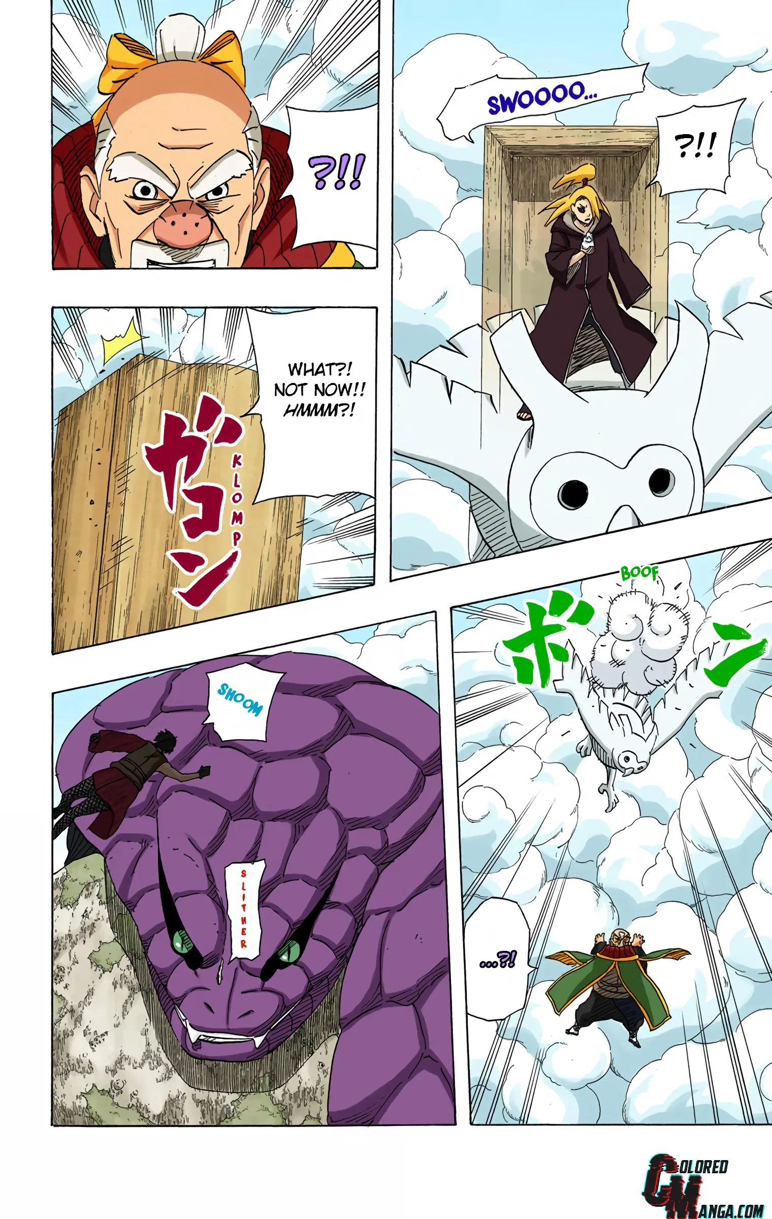 Naruto Colored Manga Online, chapter 514, page 14