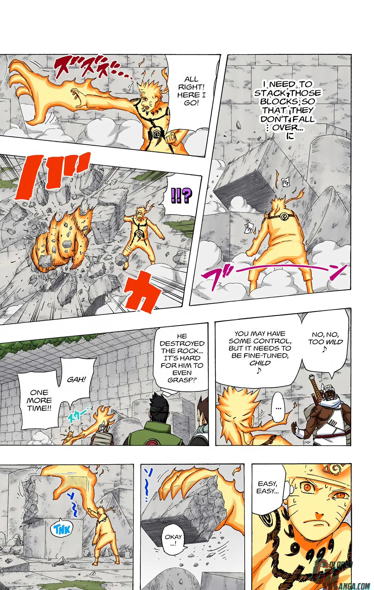 Naruto Colored Manga Online, chapter 515, page 14