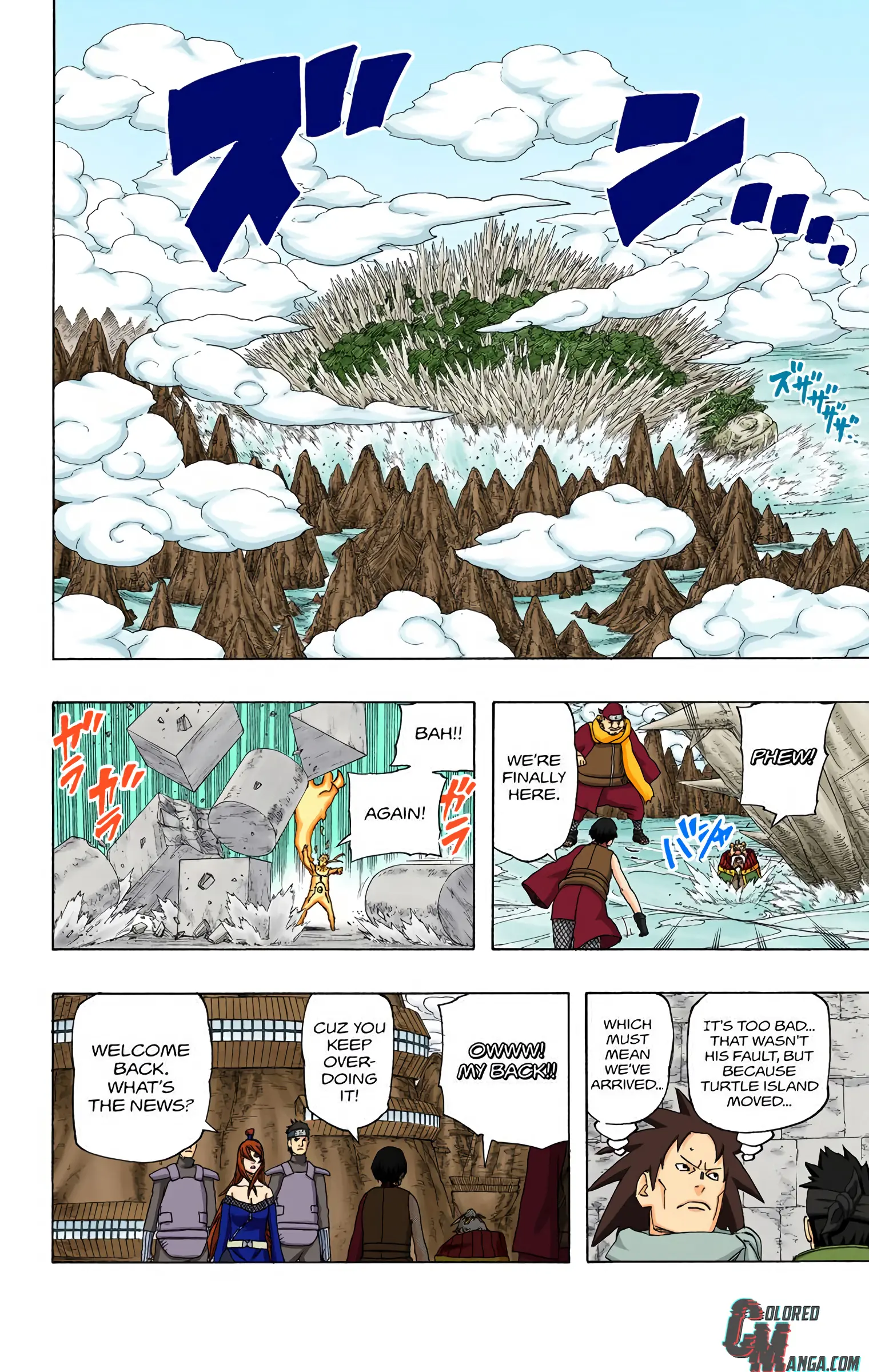 Naruto Colored Manga Online, chapter 515, page 15