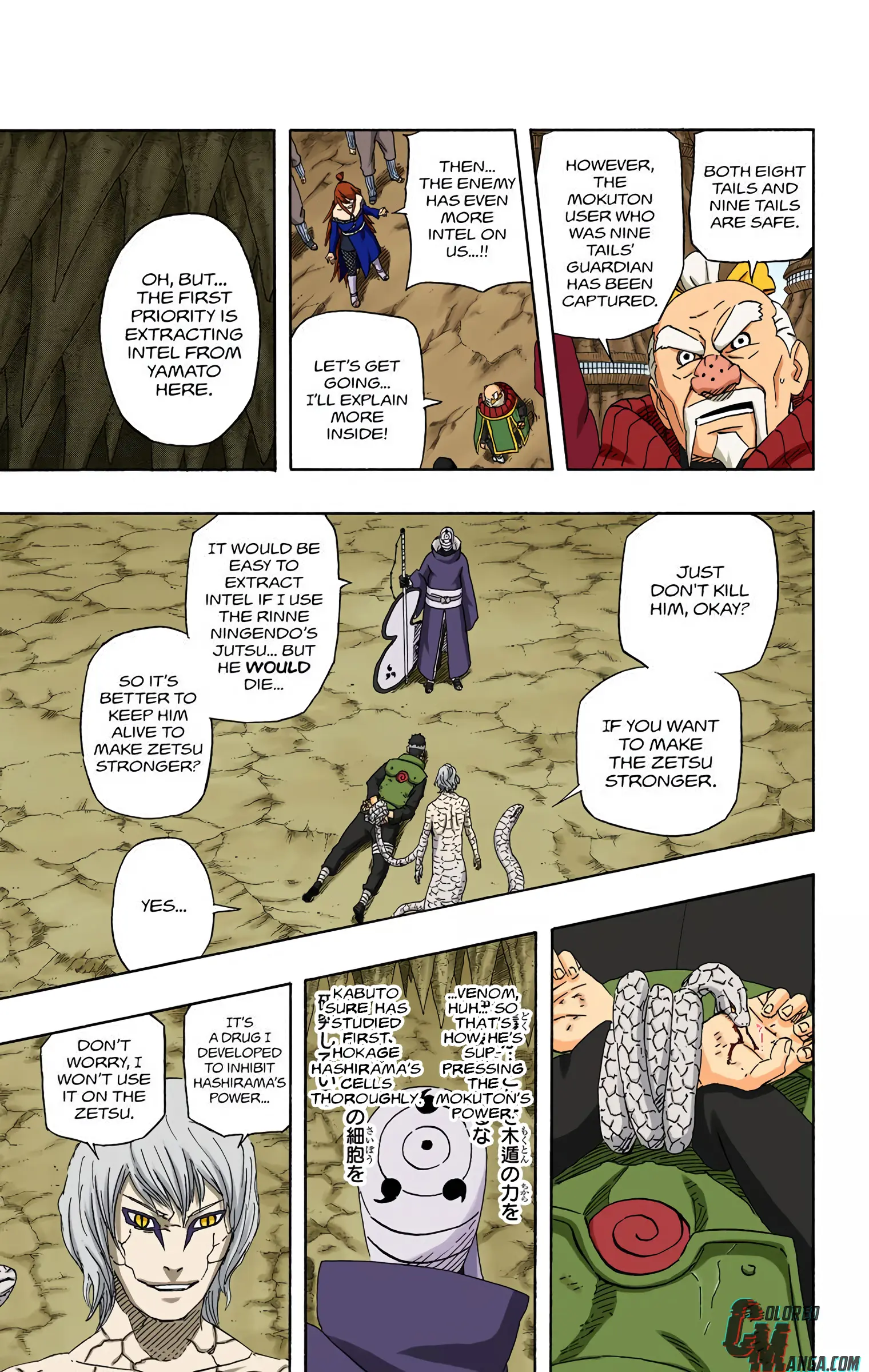 Naruto Colored Manga Online, chapter 515, page 16
