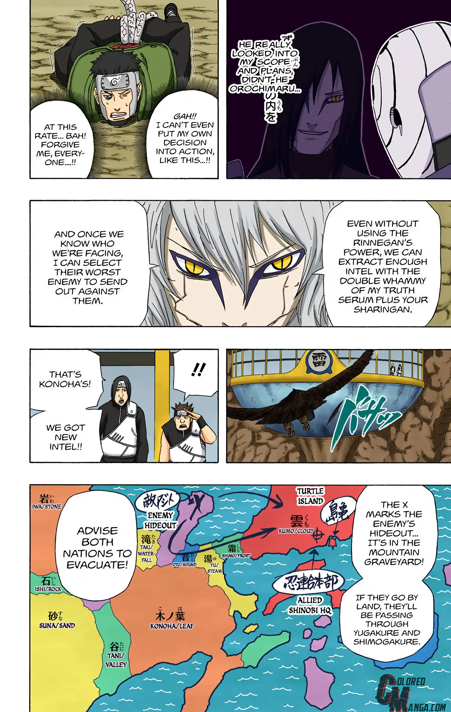 Naruto Colored Manga Online, chapter 515, page 17