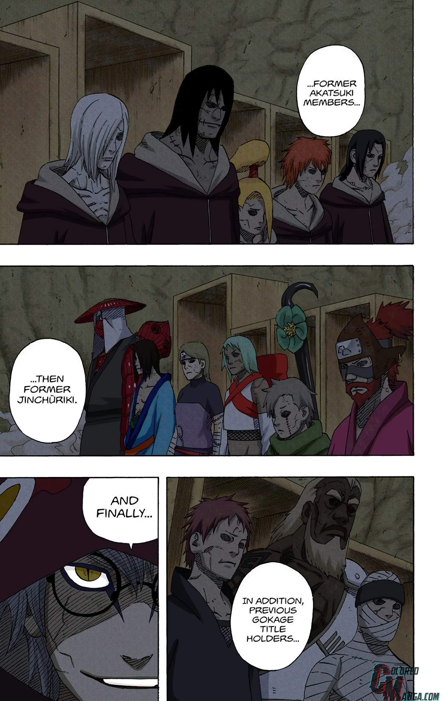 Naruto Colored Manga Online, chapter 515, page 23