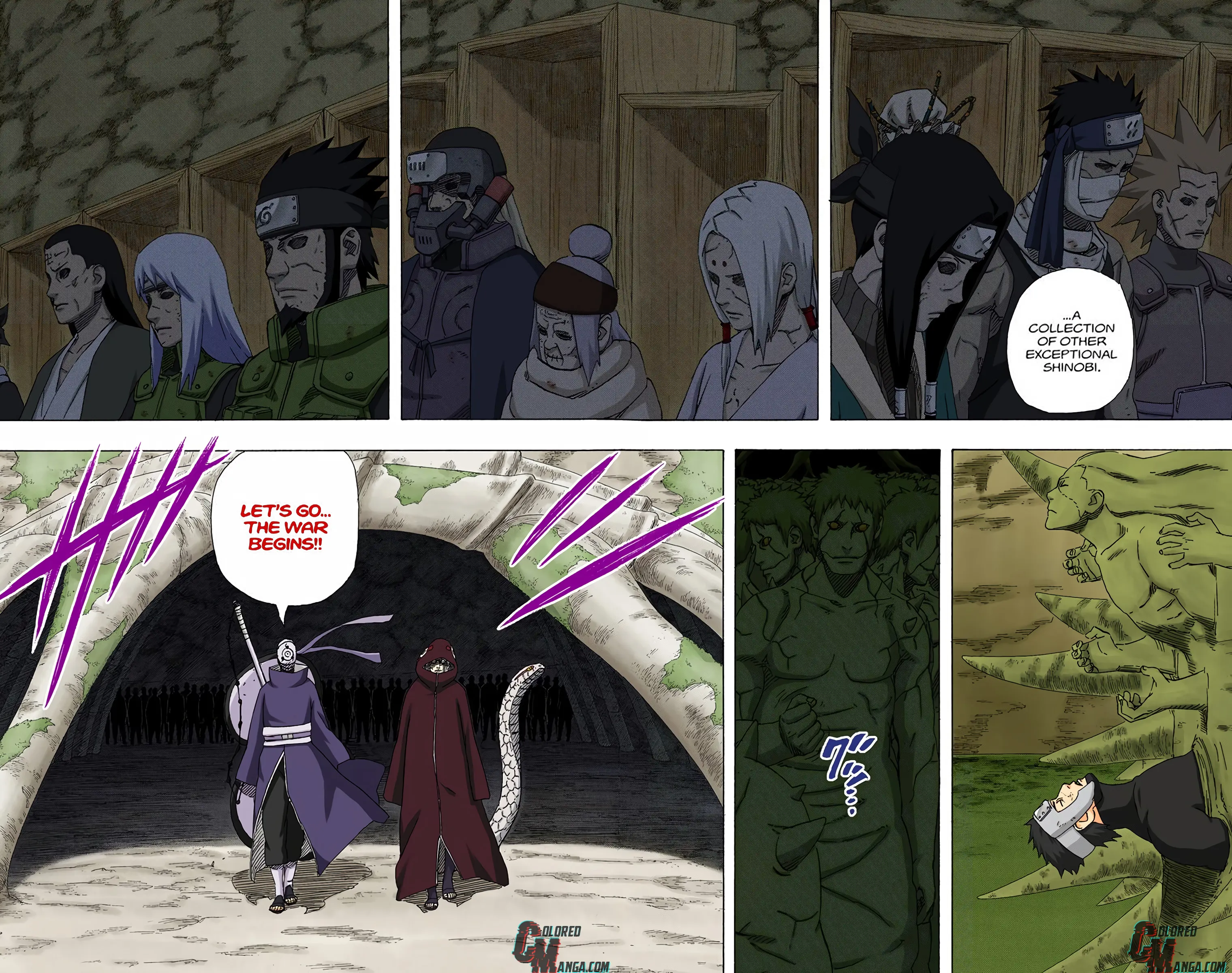 Naruto Colored Manga Online, chapter 515, page 24