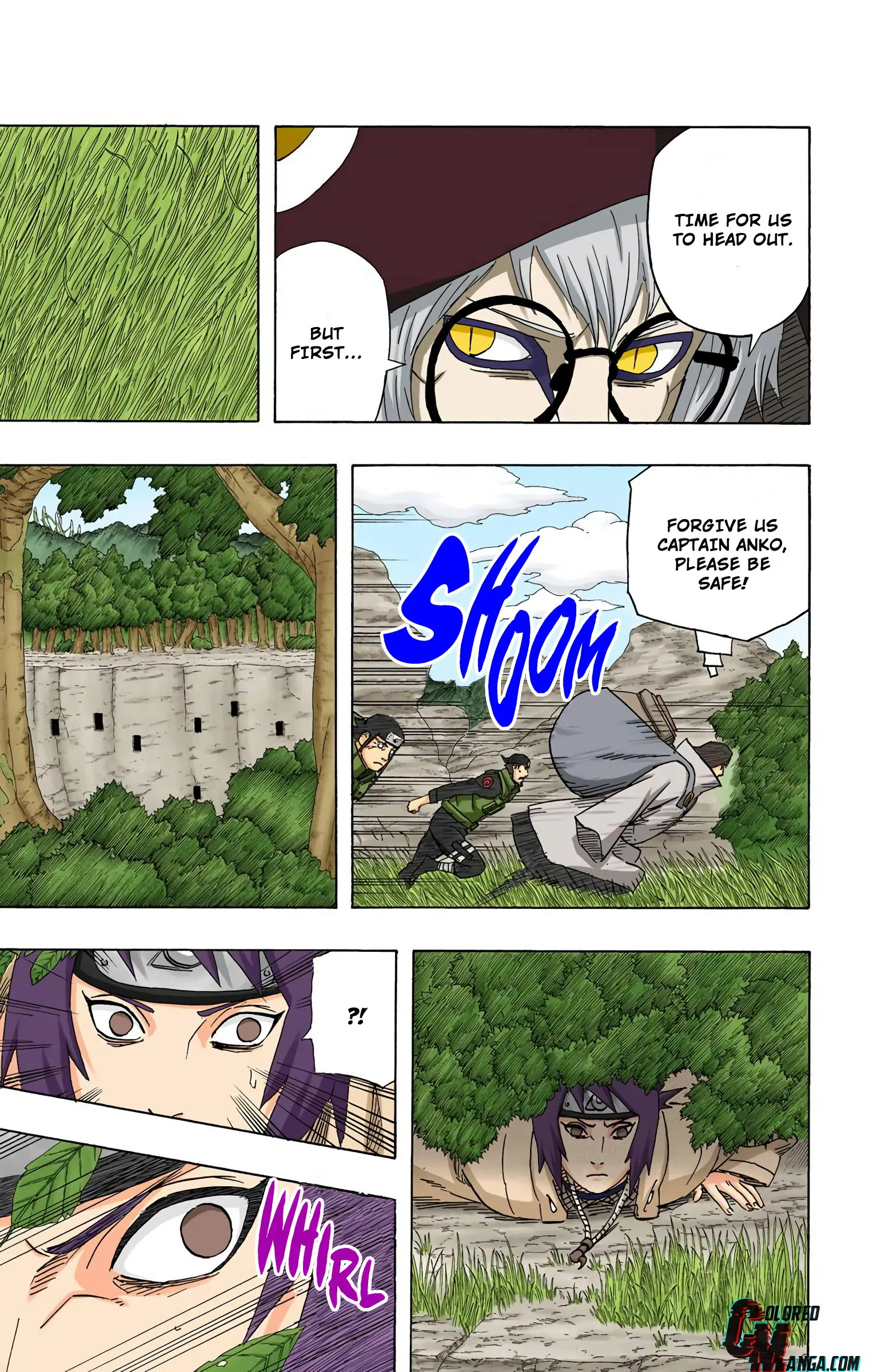Naruto Colored Manga Online, chapter 516, page 7
