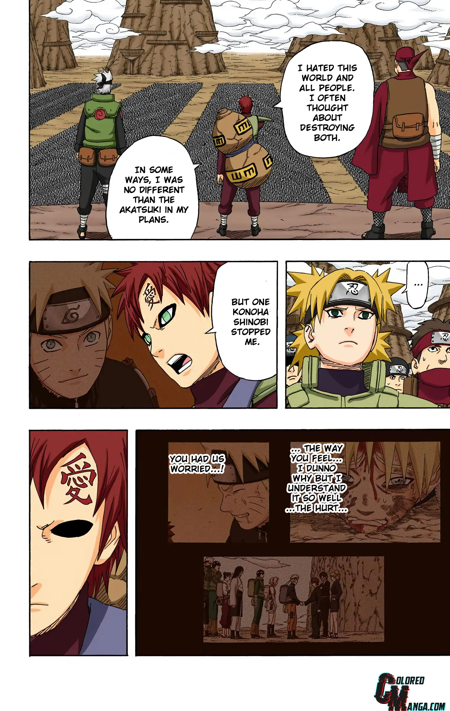 Naruto Colored Manga Online, chapter 516, page 11