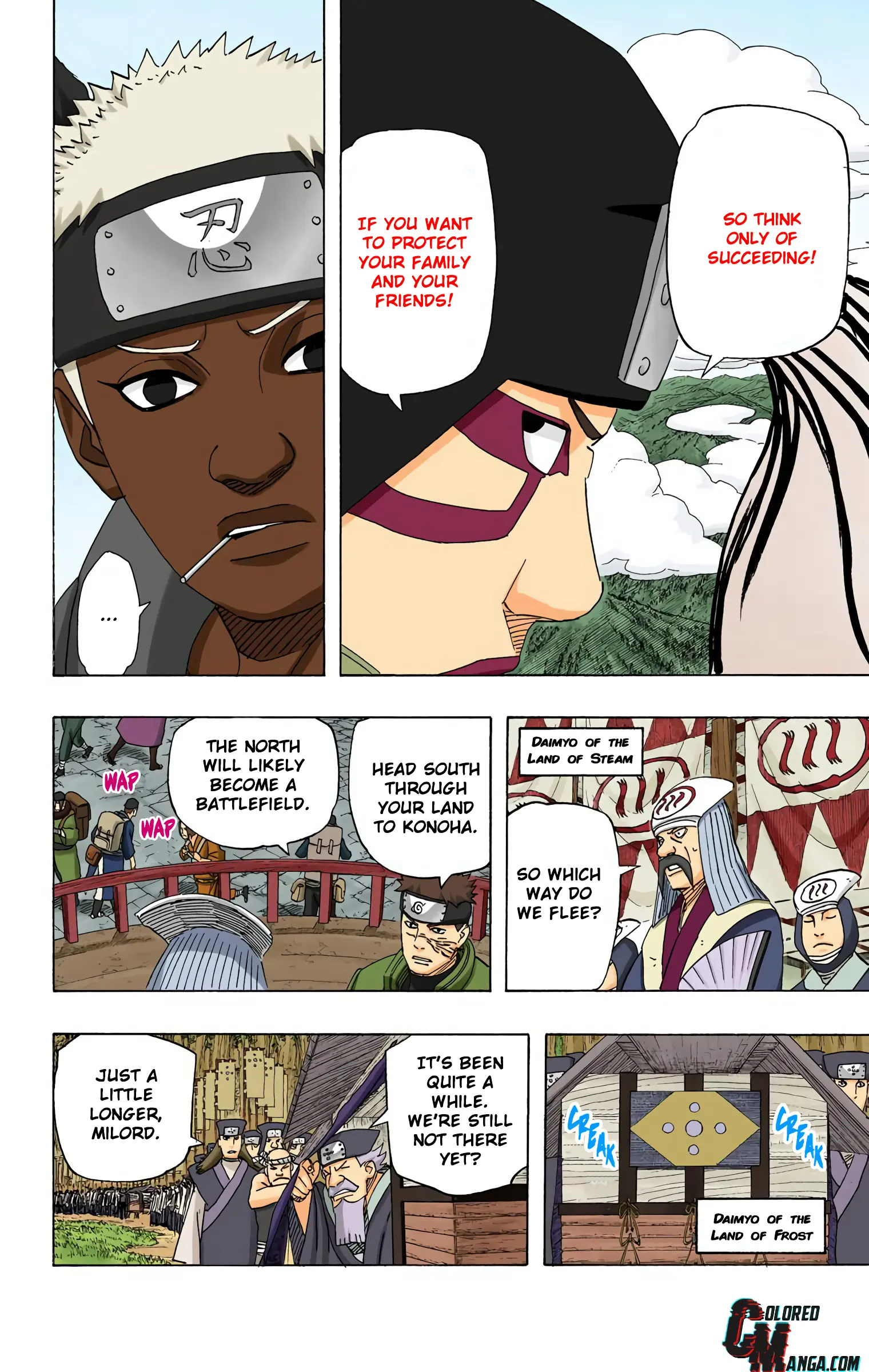 Naruto Colored Manga Online, chapter 517, page 2
