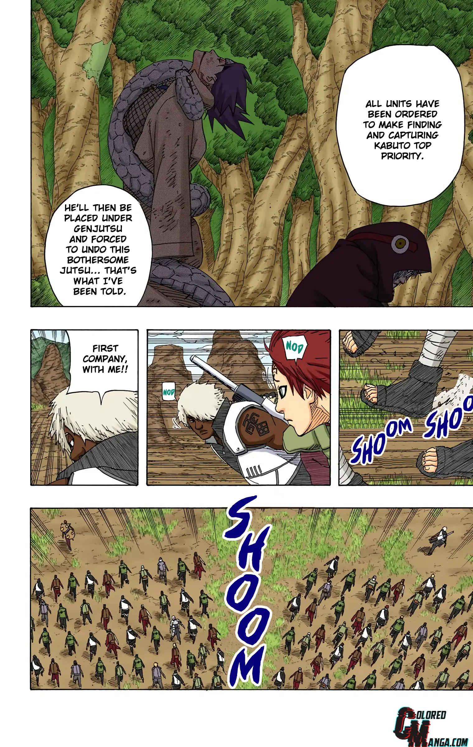 Naruto Colored Manga Online, chapter 517, page 6
