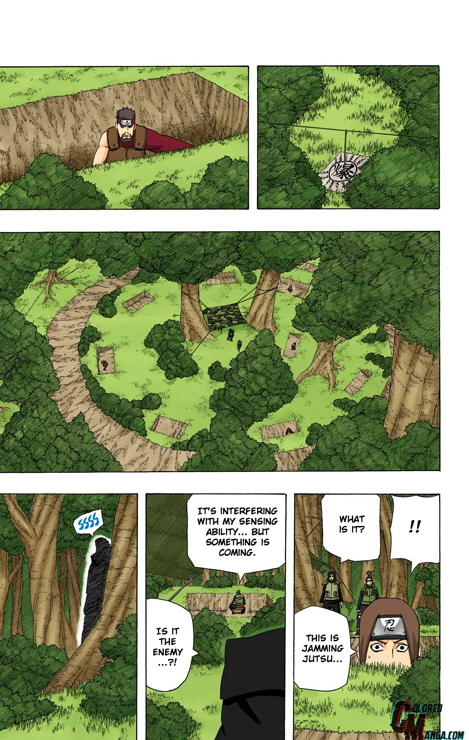 Naruto Colored Manga Online, chapter 517, page 7