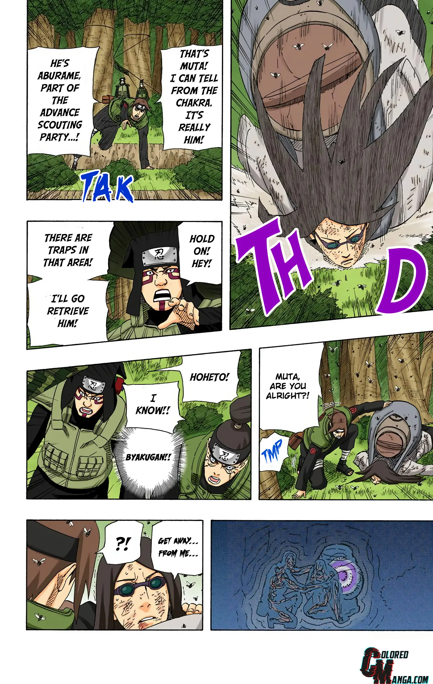 Naruto Colored Manga Online, chapter 517, page 8