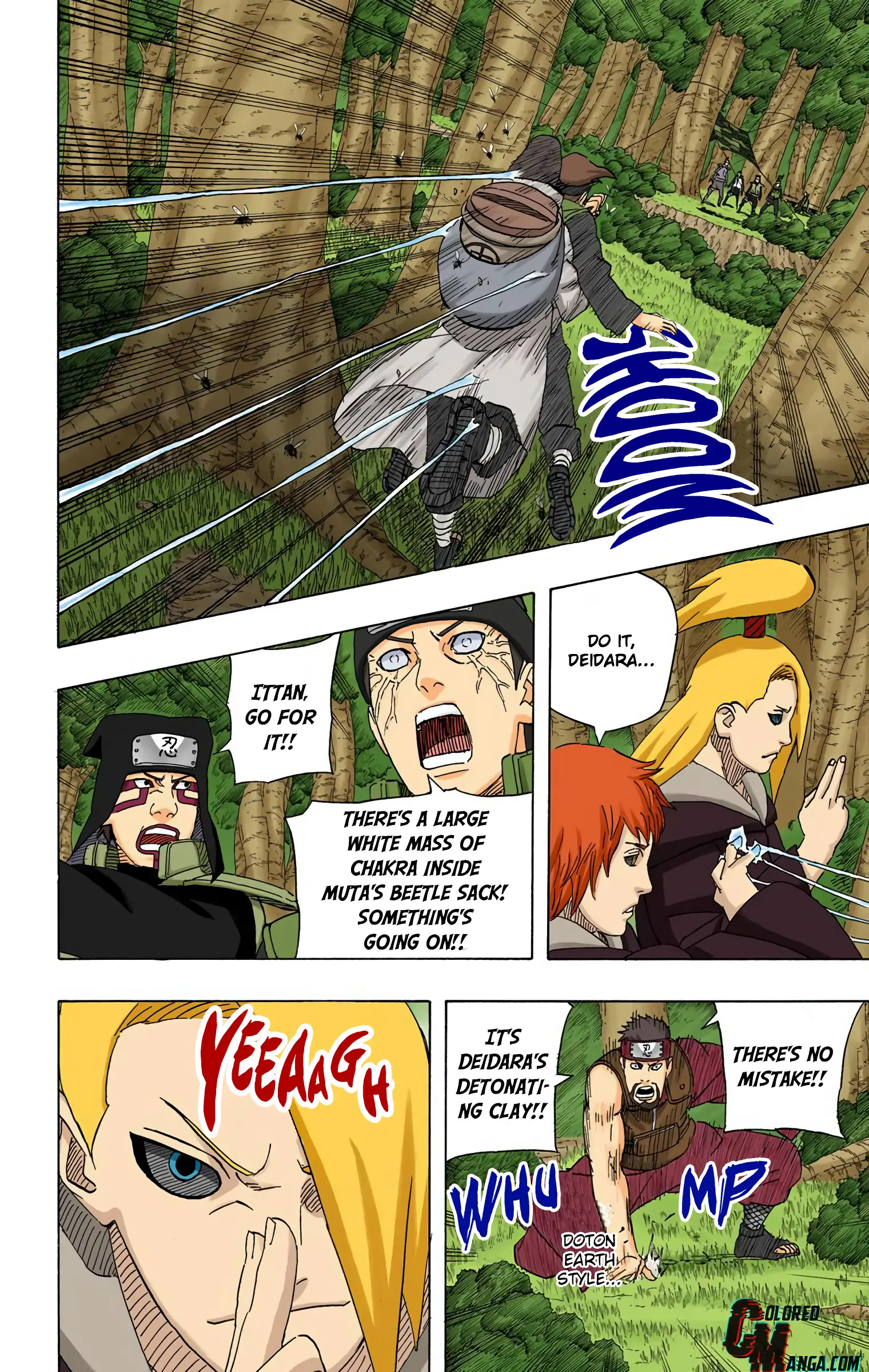 Naruto Colored Manga Online, chapter 517, page 10