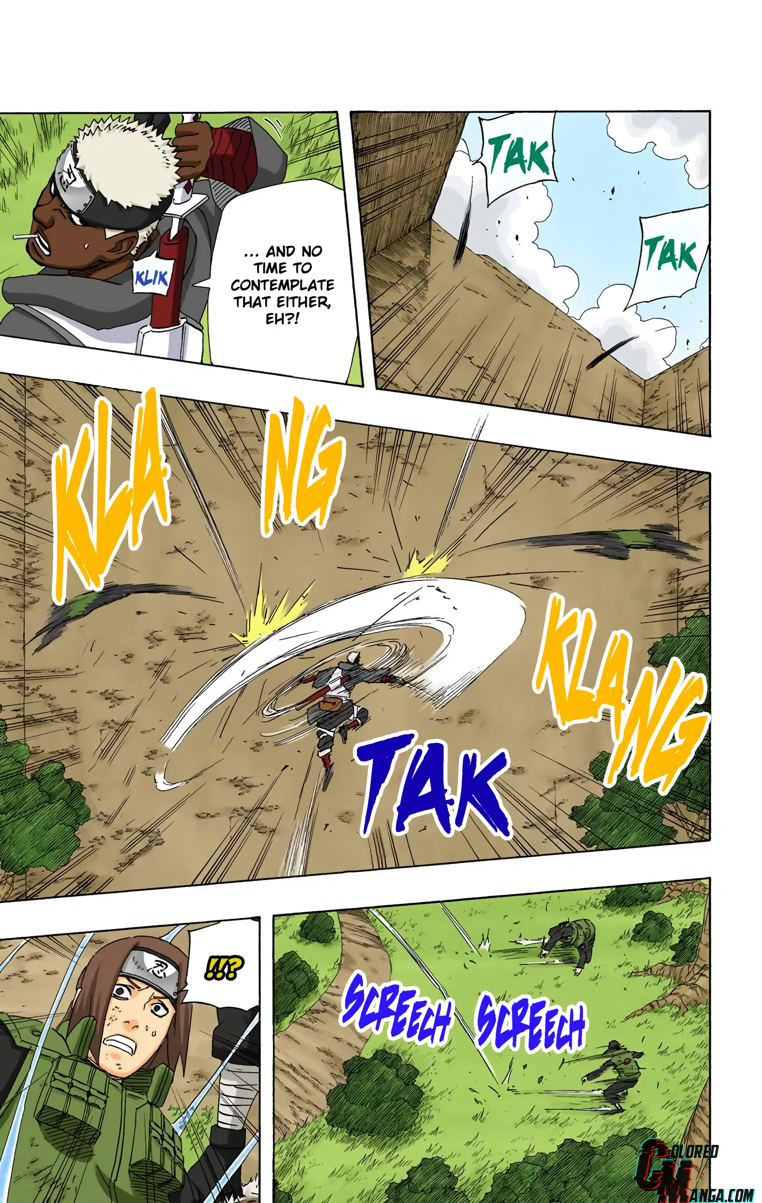Naruto Colored Manga Online, chapter 517, page 13
