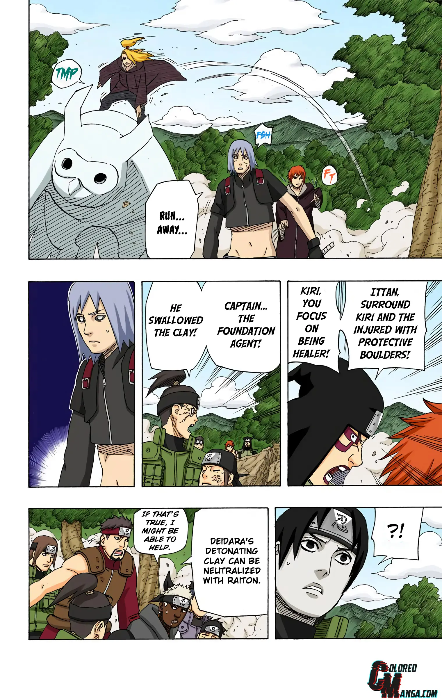 Naruto Colored Manga Online, chapter 518, page 6