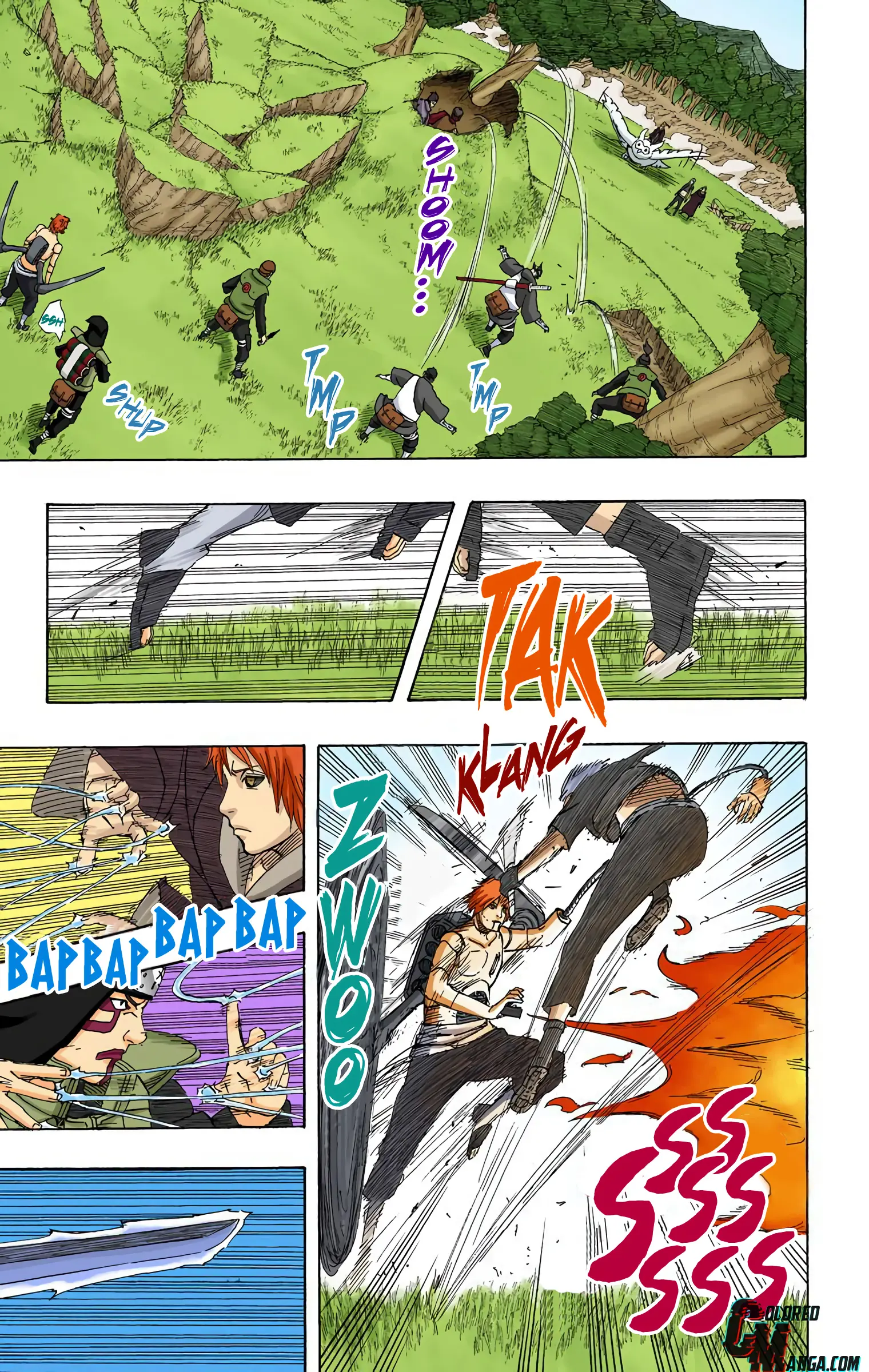 Naruto Colored Manga Online, chapter 518, page 7