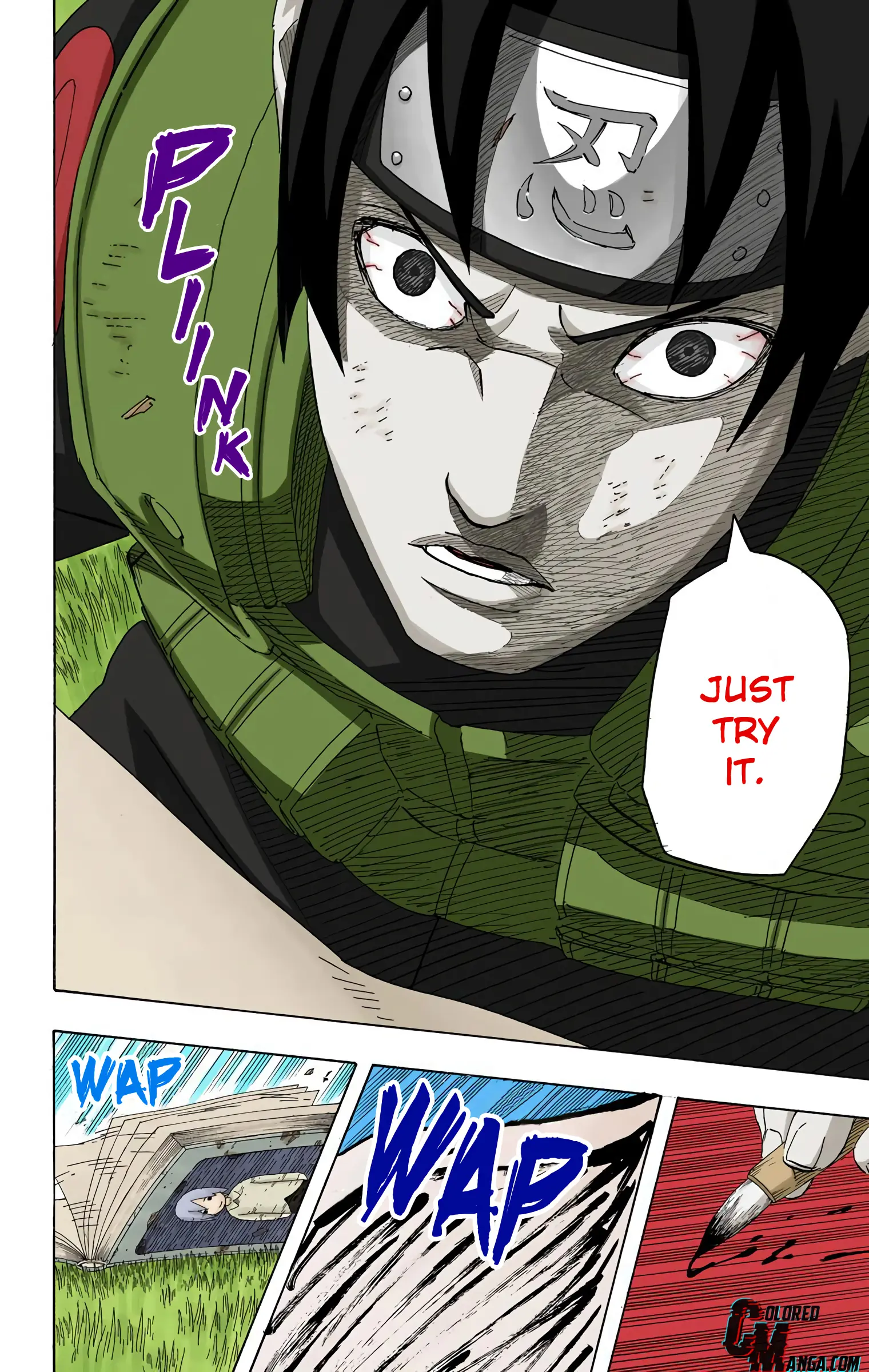 Naruto Colored Manga Online, chapter 518, page 12