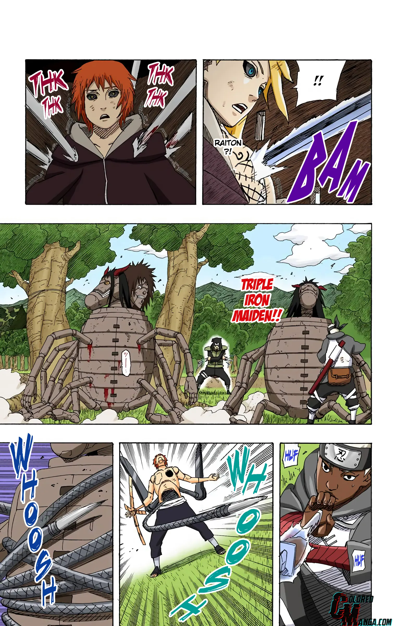 Naruto Colored Manga Online, chapter 518, page 15