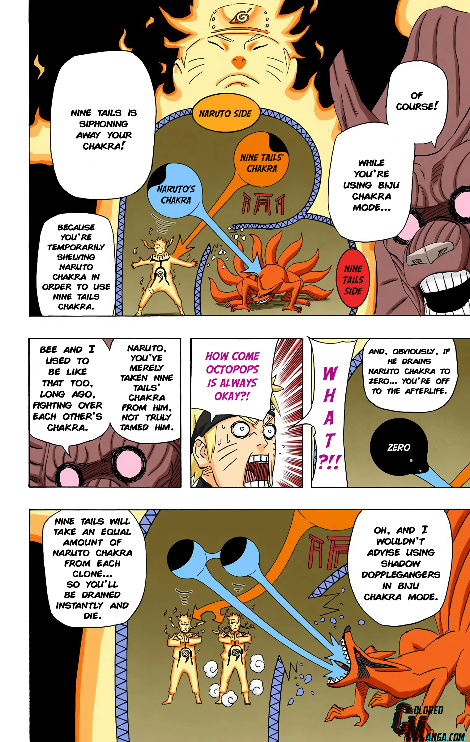Naruto Colored Manga Online, chapter 519, page 10