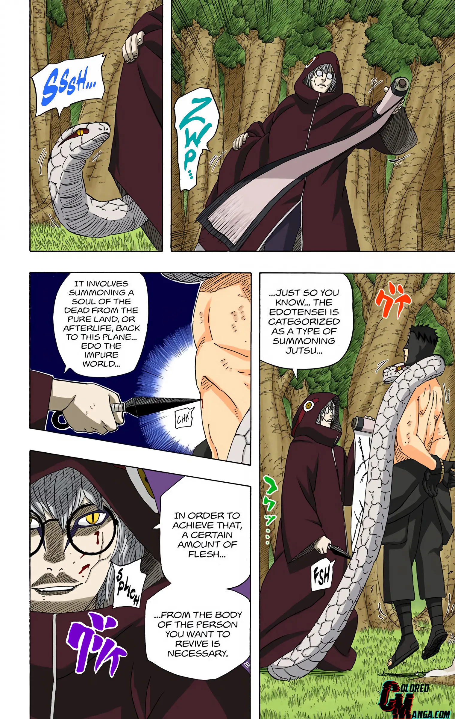 Naruto Colored Manga Online, chapter 520, page 10