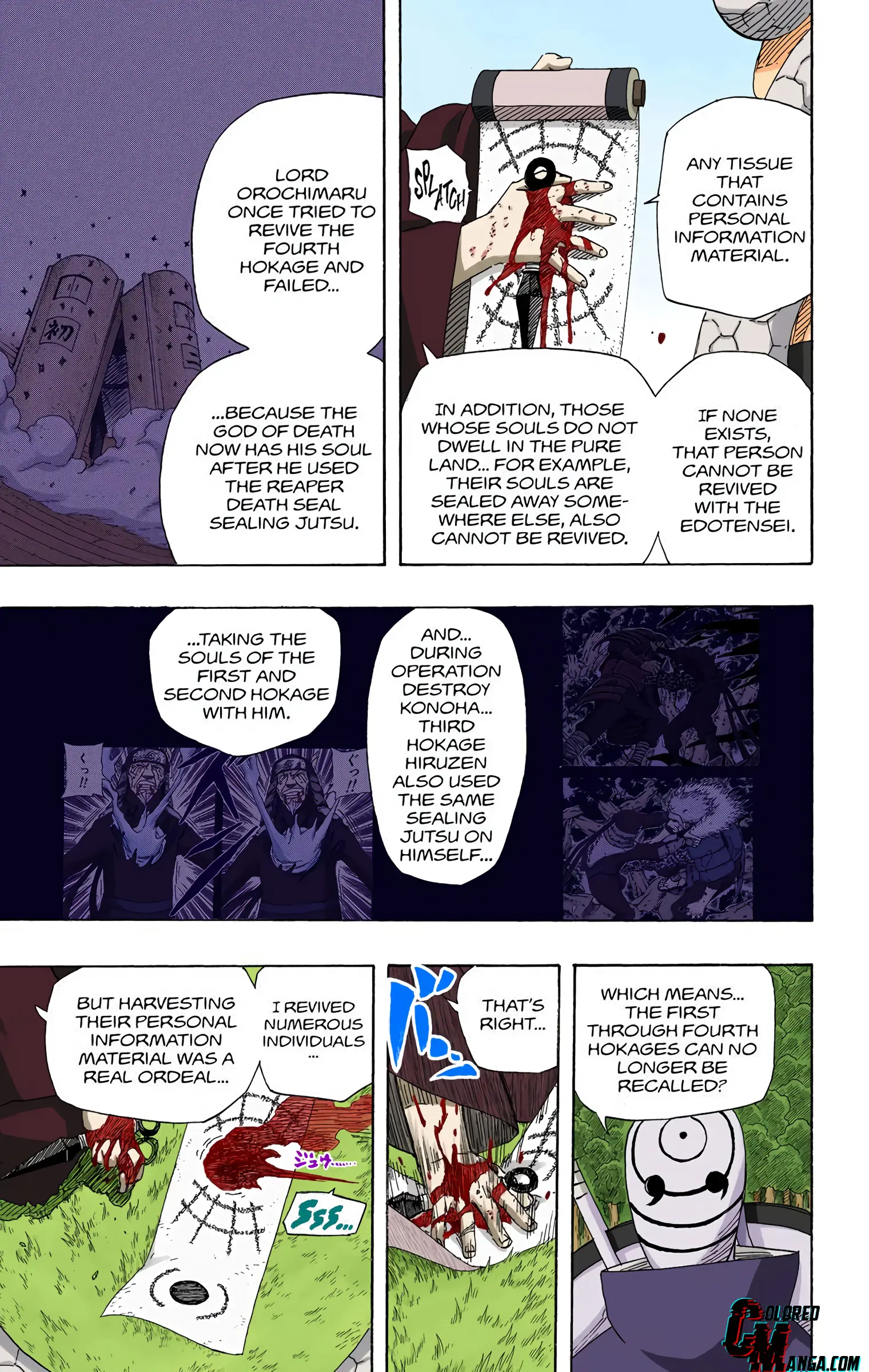 Naruto Colored Manga Online, chapter 520, page 11