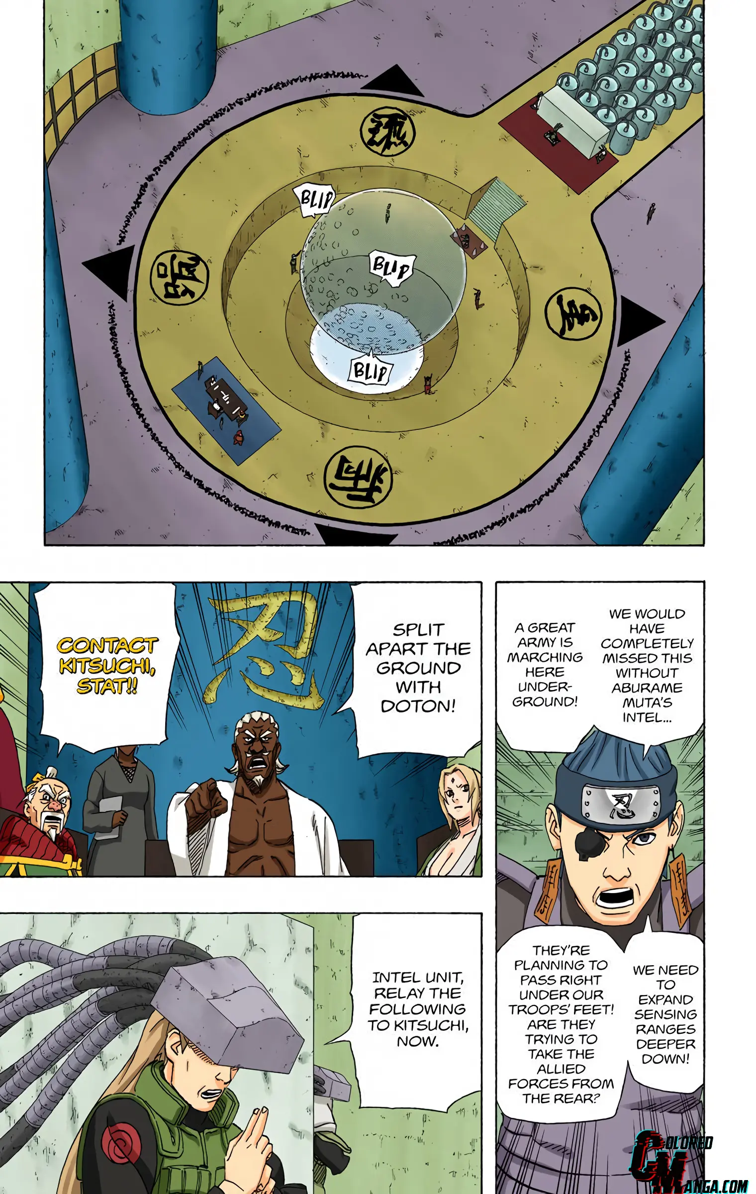 Naruto Colored Manga Online, chapter 520, page 15
