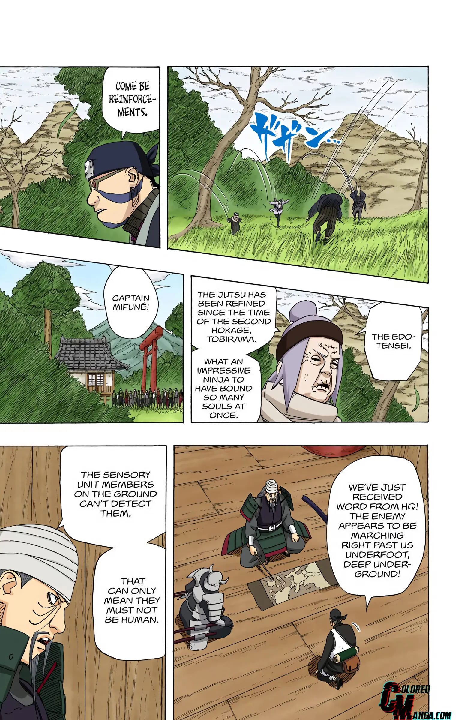 Naruto Colored Manga Online, chapter 521, page 5