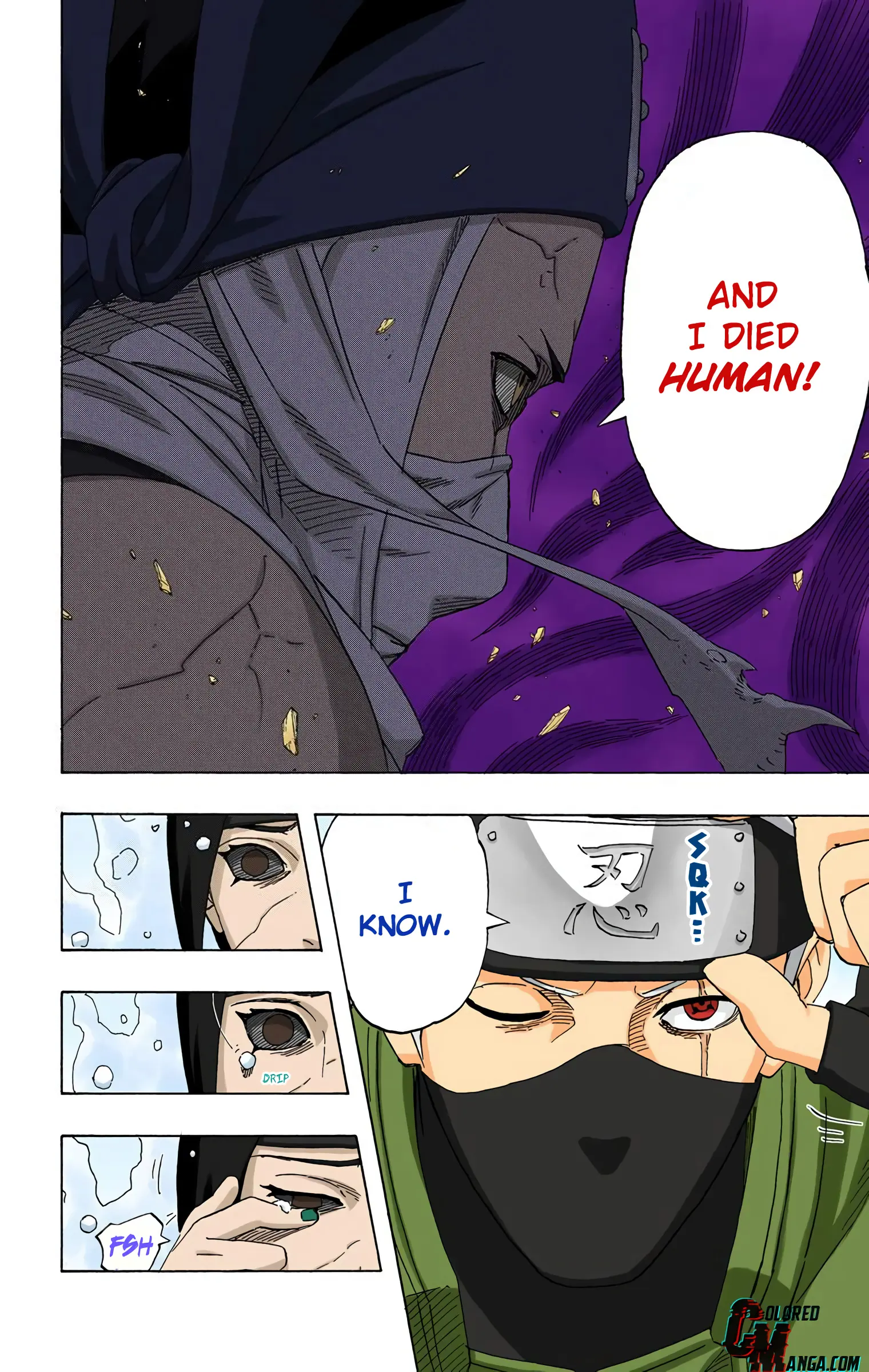 Naruto Colored Manga Online, chapter 522, page 6